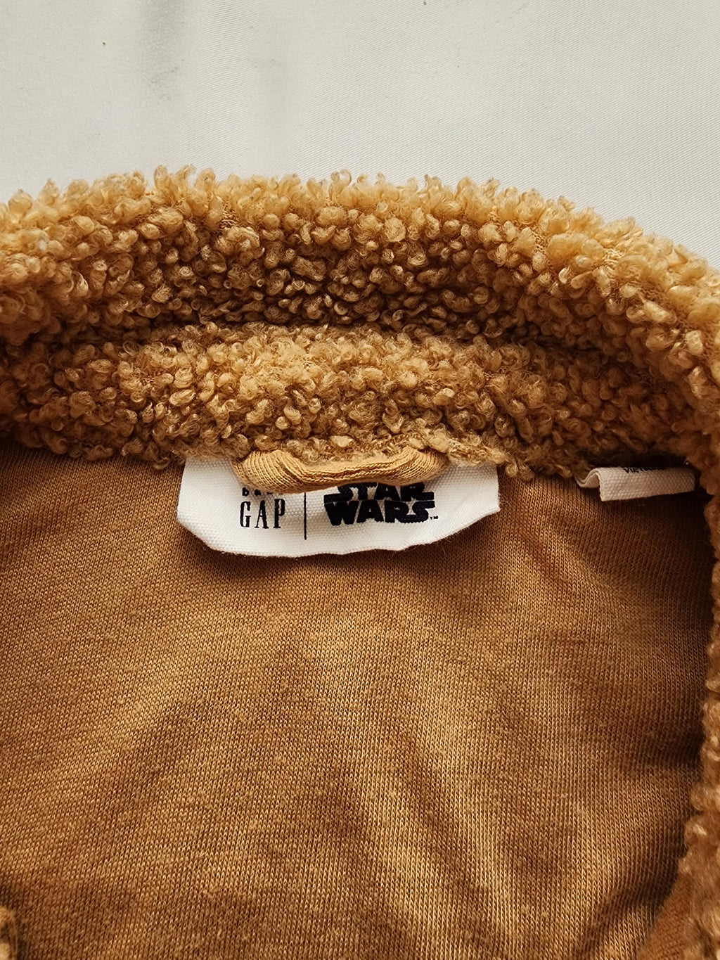 Veste Baby Gap x Star Wars  – 6-12 mois – Style teddy – Très bon état