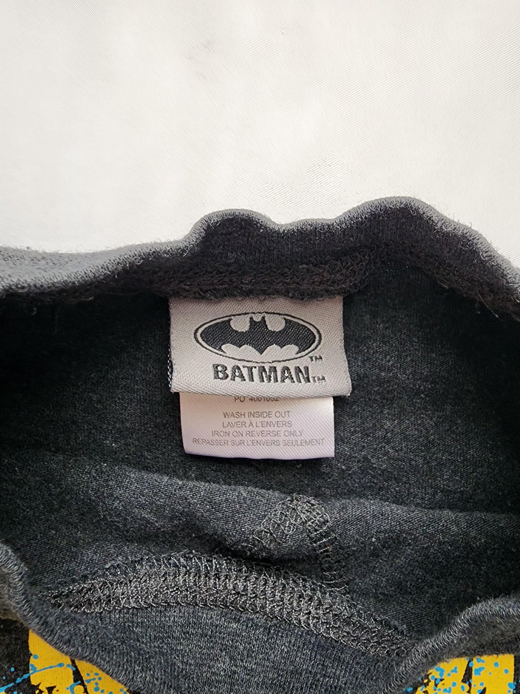 T-shirt manches longues Batman – 4 ans – très bon état