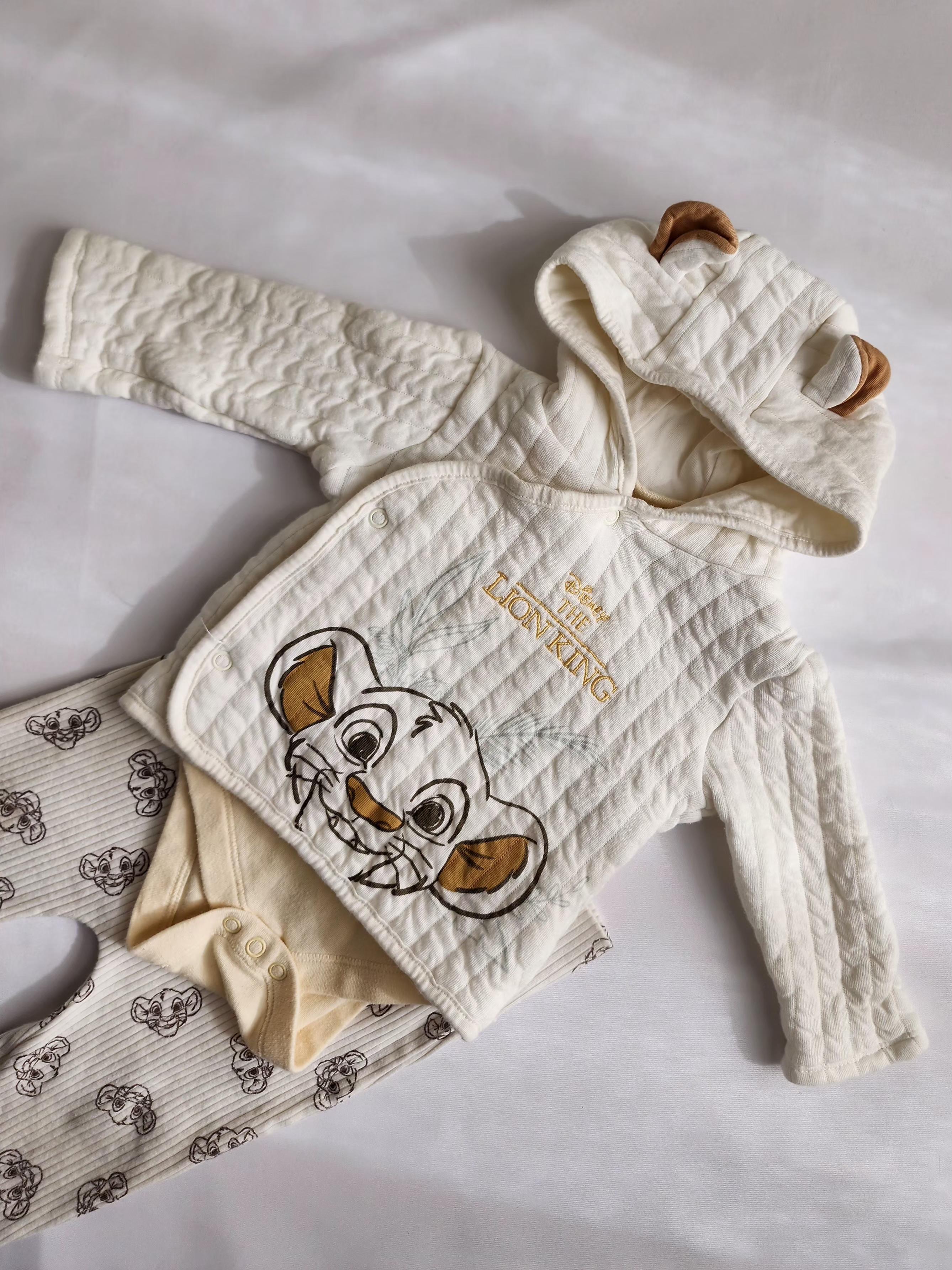 Ensemble bébé Primark Le Roi Lion – 3-6 mois - Trés bon état