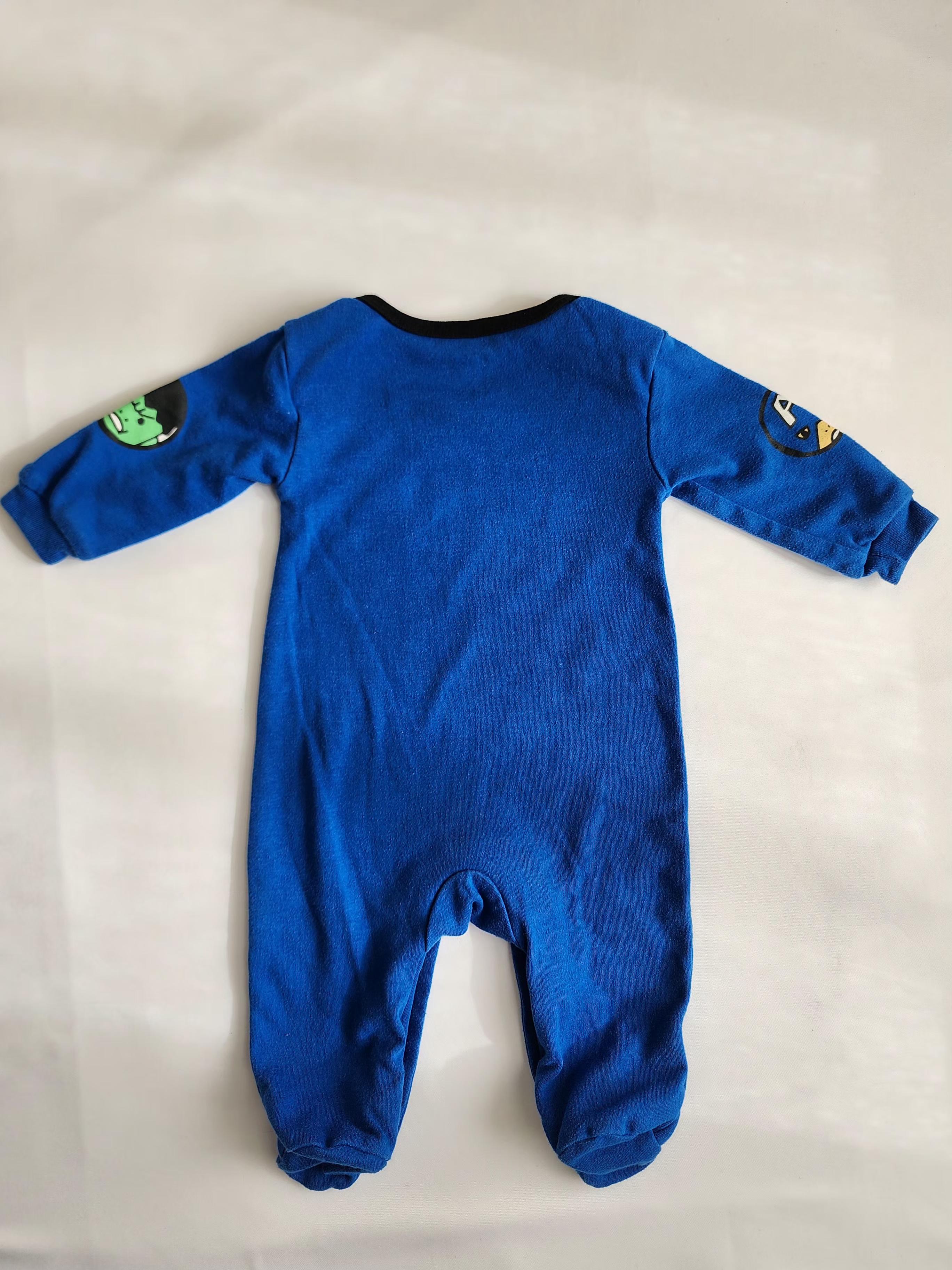 Body Marvel – 3 mois – motifs super-héros – Très bon état