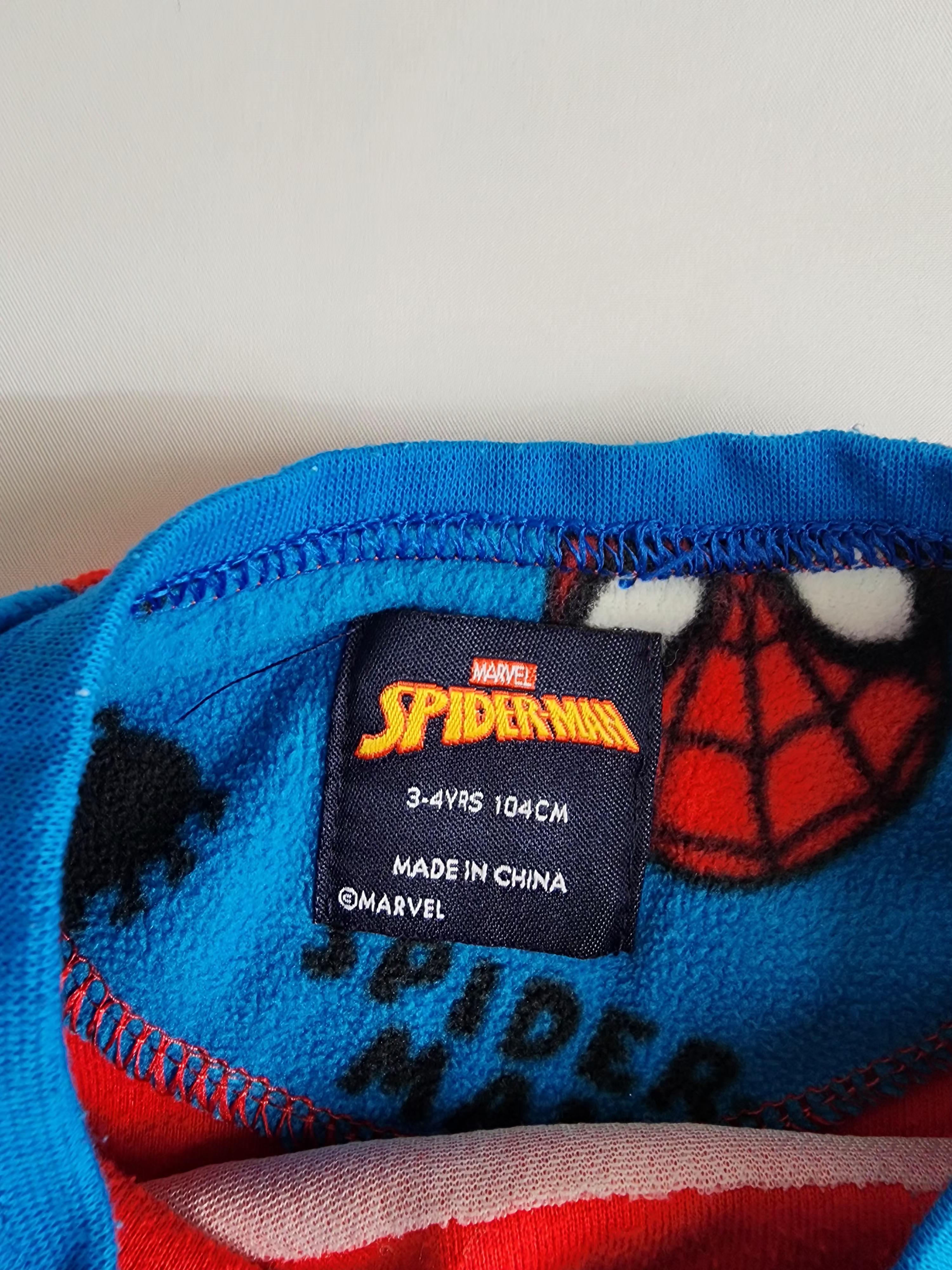 Pull polaire Marvel Spider-Man – 3-4 ans – bon état