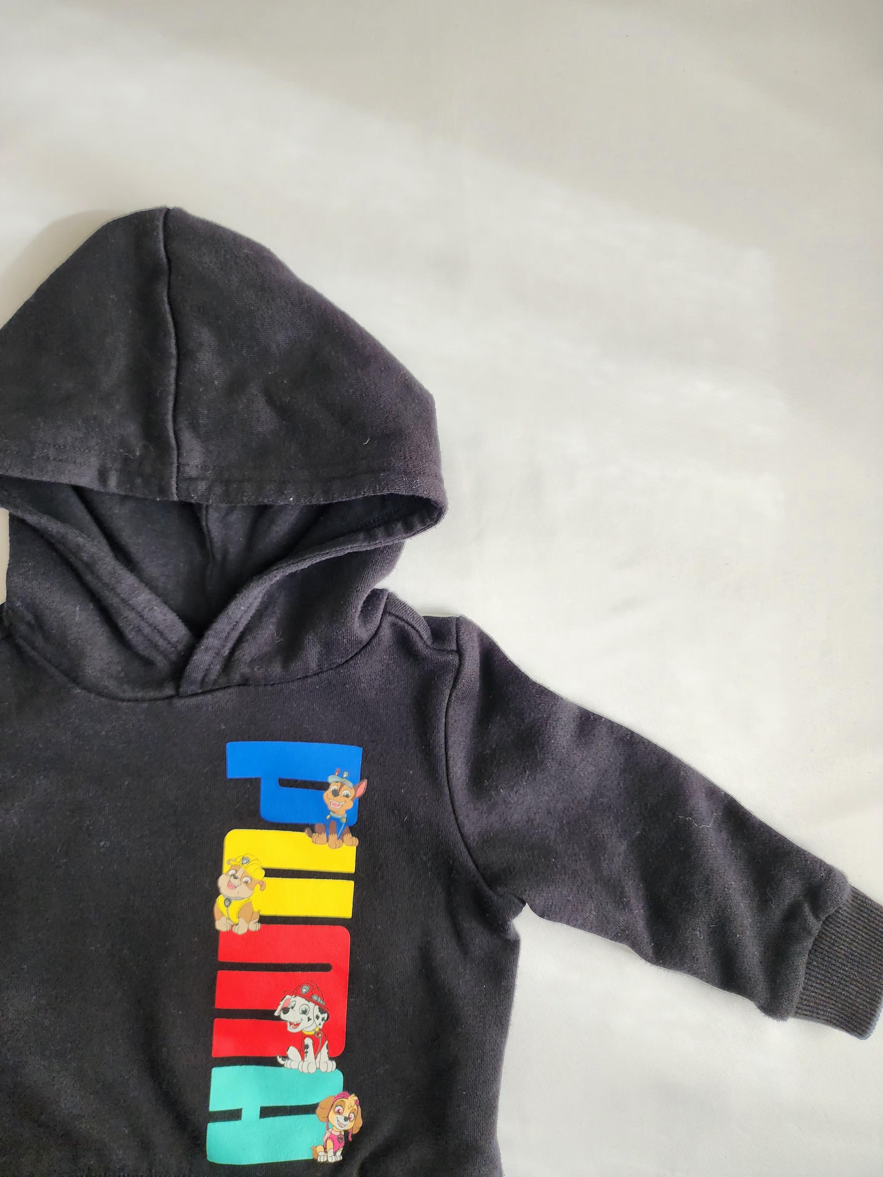 Sweat à capuche Puma x Pat’ Patrouille – 12 mois – très bon état