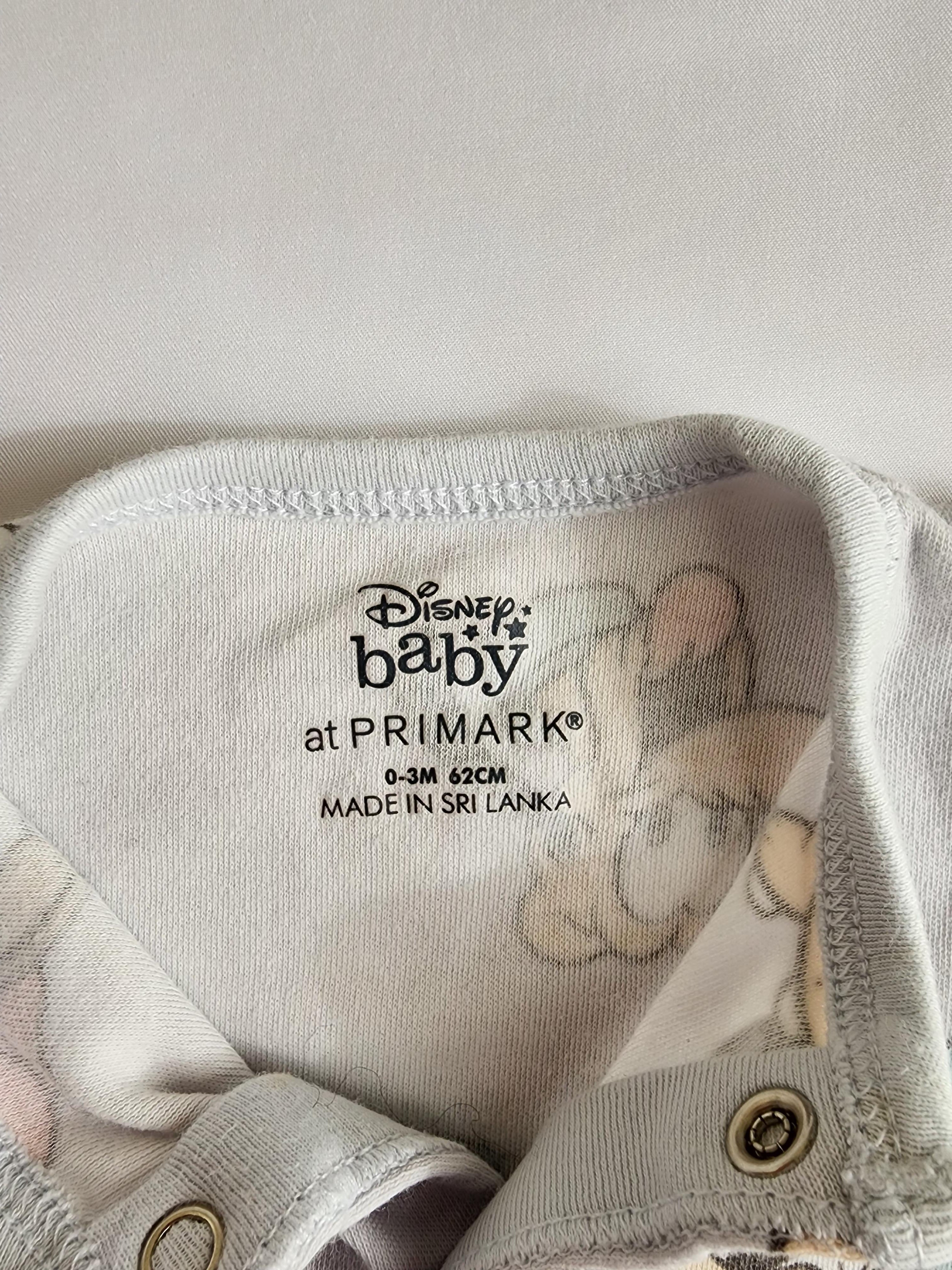 Pyjama Primark x Disney Baby – 0-3 mois – Très bon état