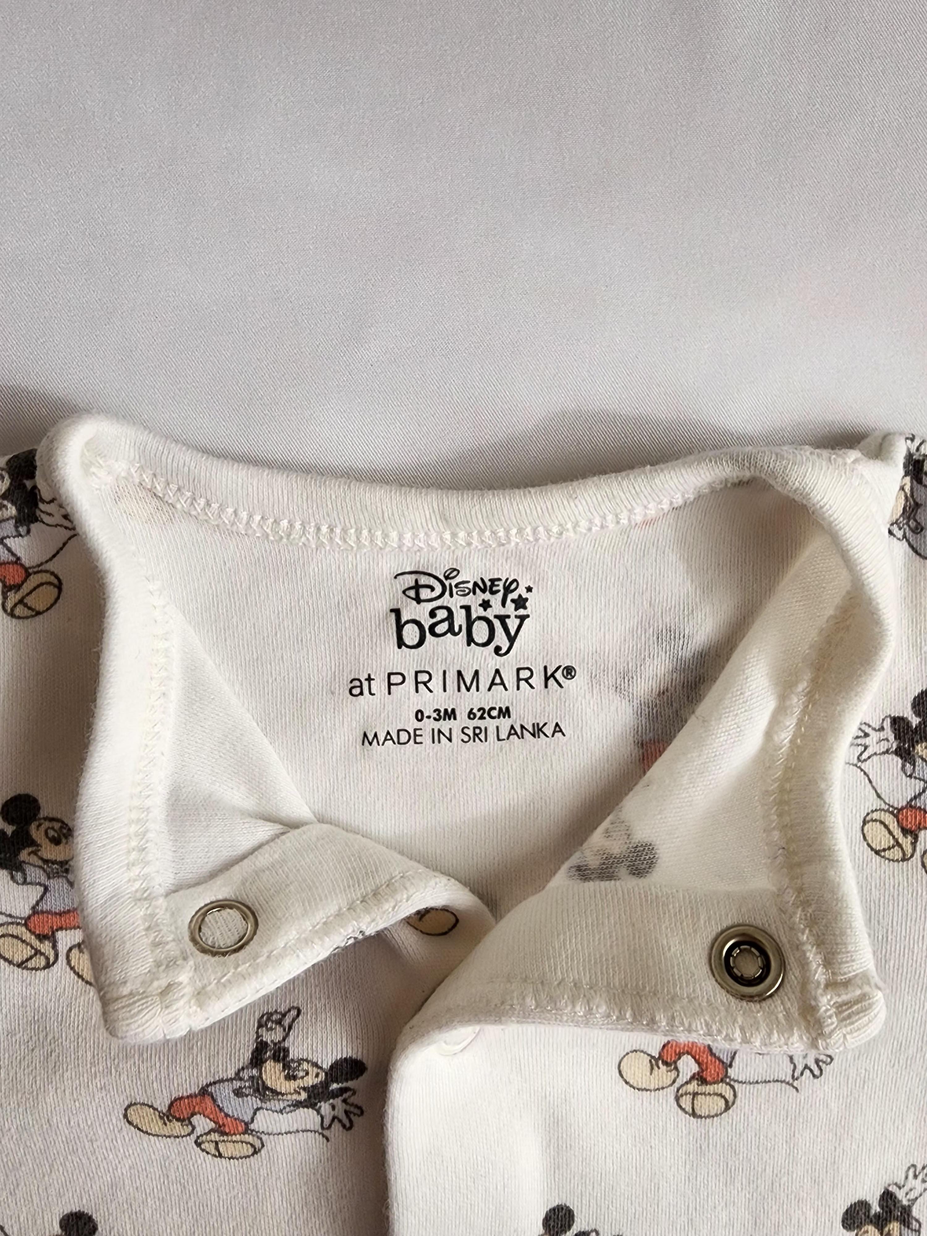 Pyjama Primark x Disney Baby – 0-3 mois – Très bon état