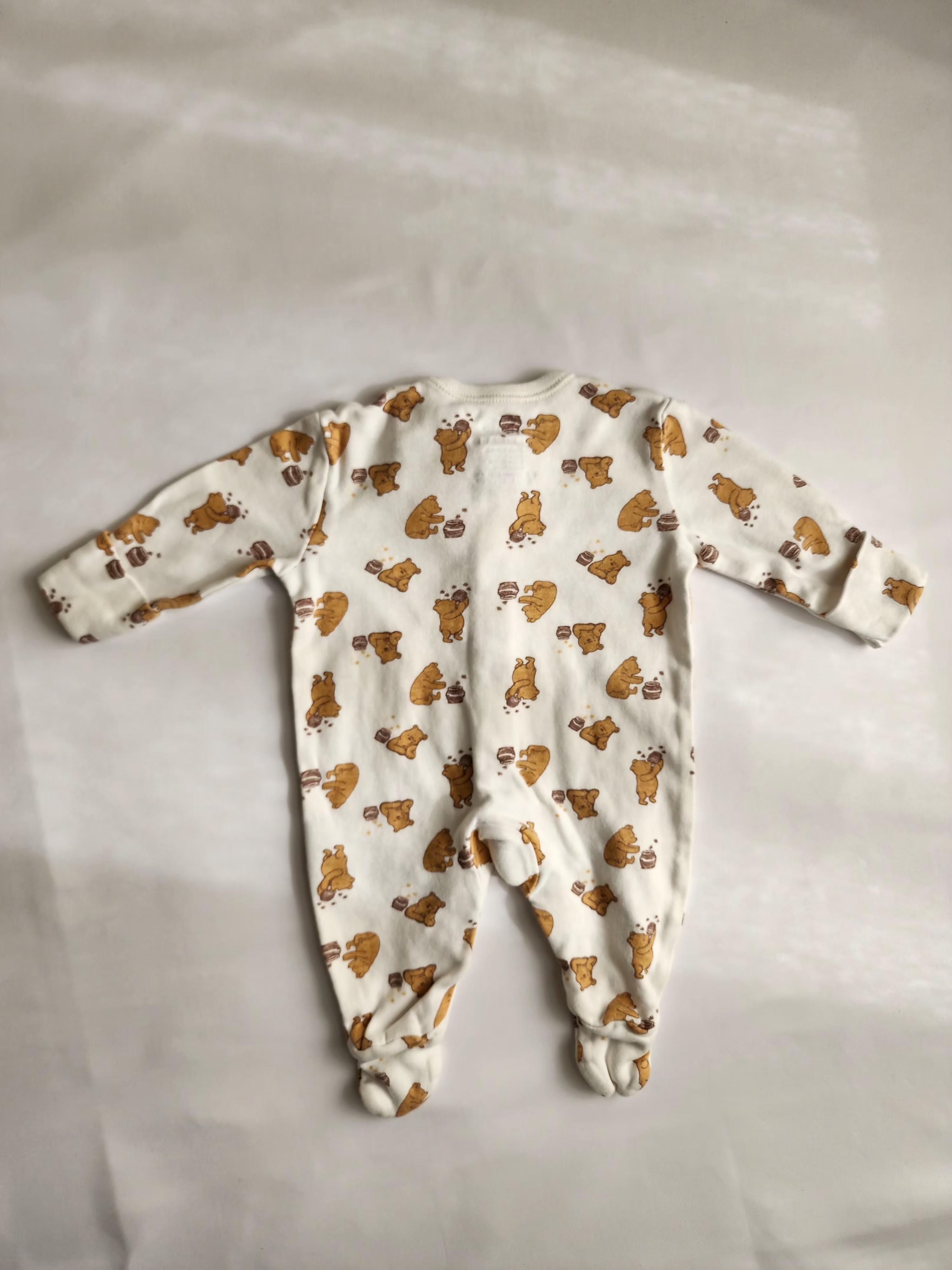 Lot 2 pyjamas Primark x Disney Baby – 0-1 mois – Très bon état