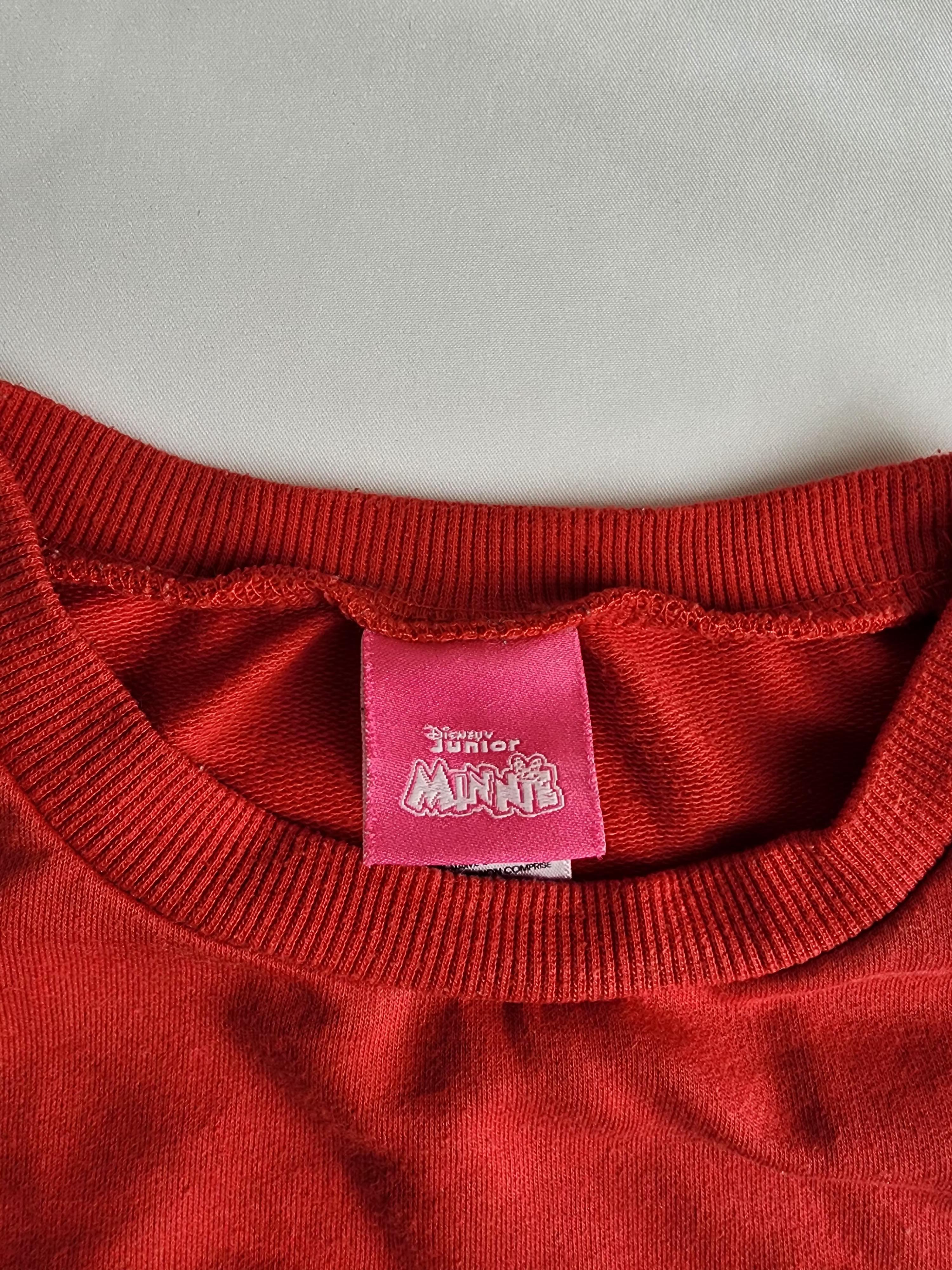 Pull Disney Minnie – rouge – 5 ans – Bon état
