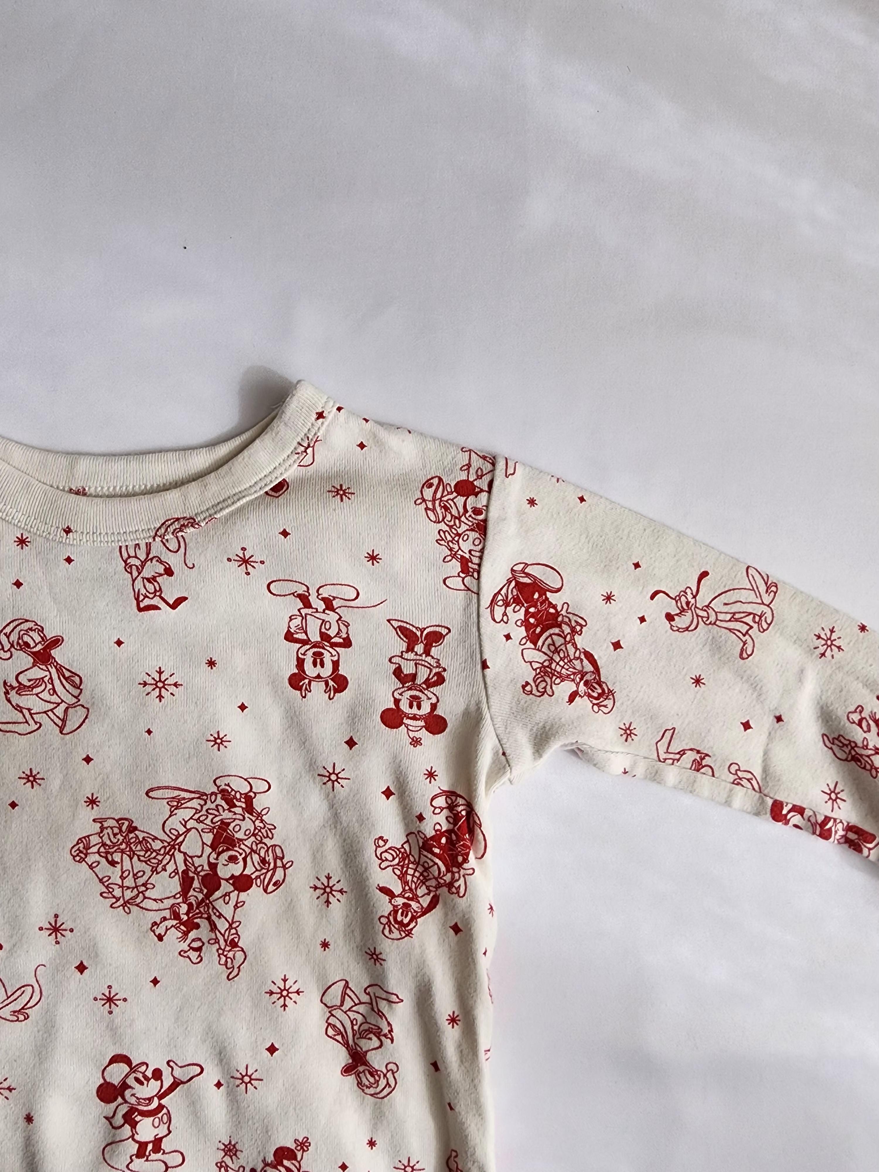 Pull blanc Baby Gap x Disney – Coton bio – 5 ans – Très bon état