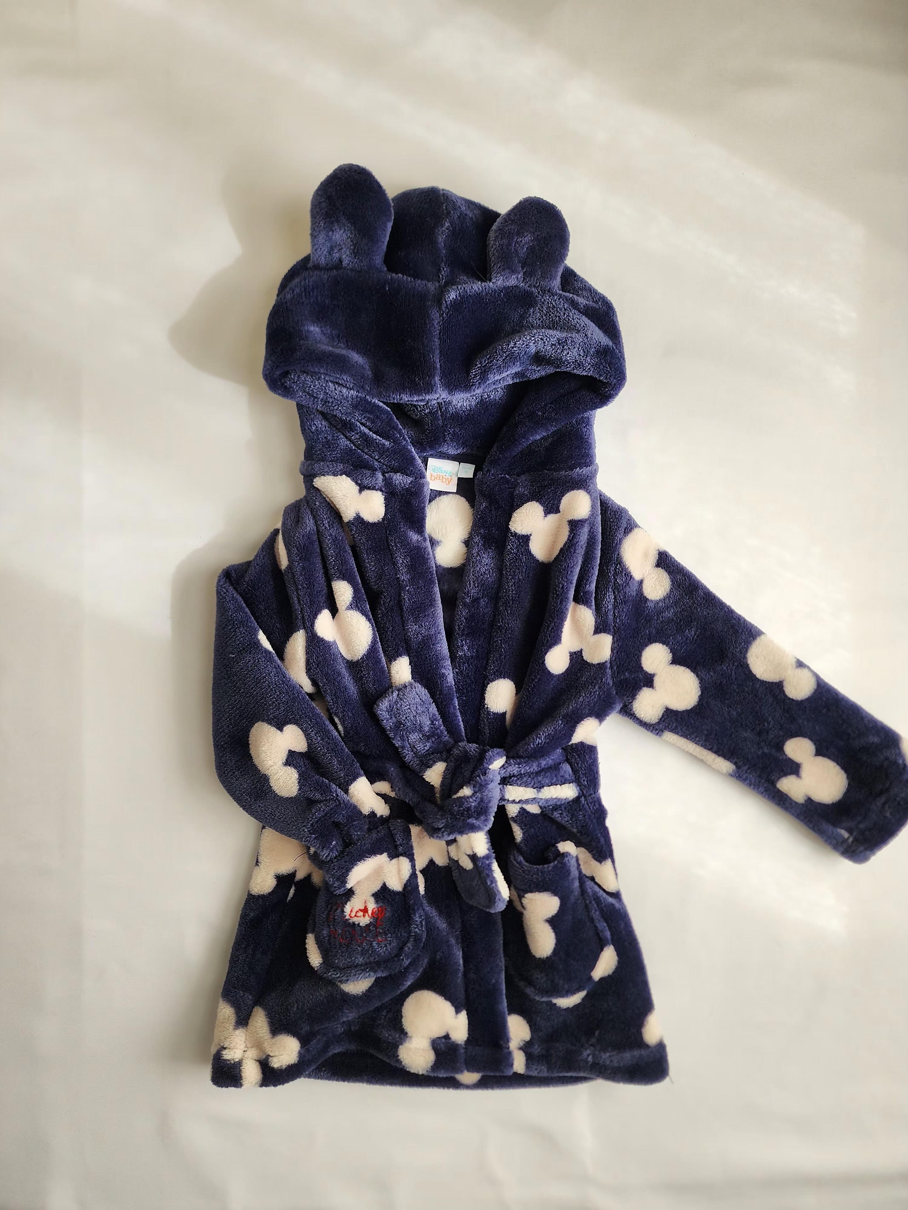 Peignoir Mickey – 12-18 mois – très bon état