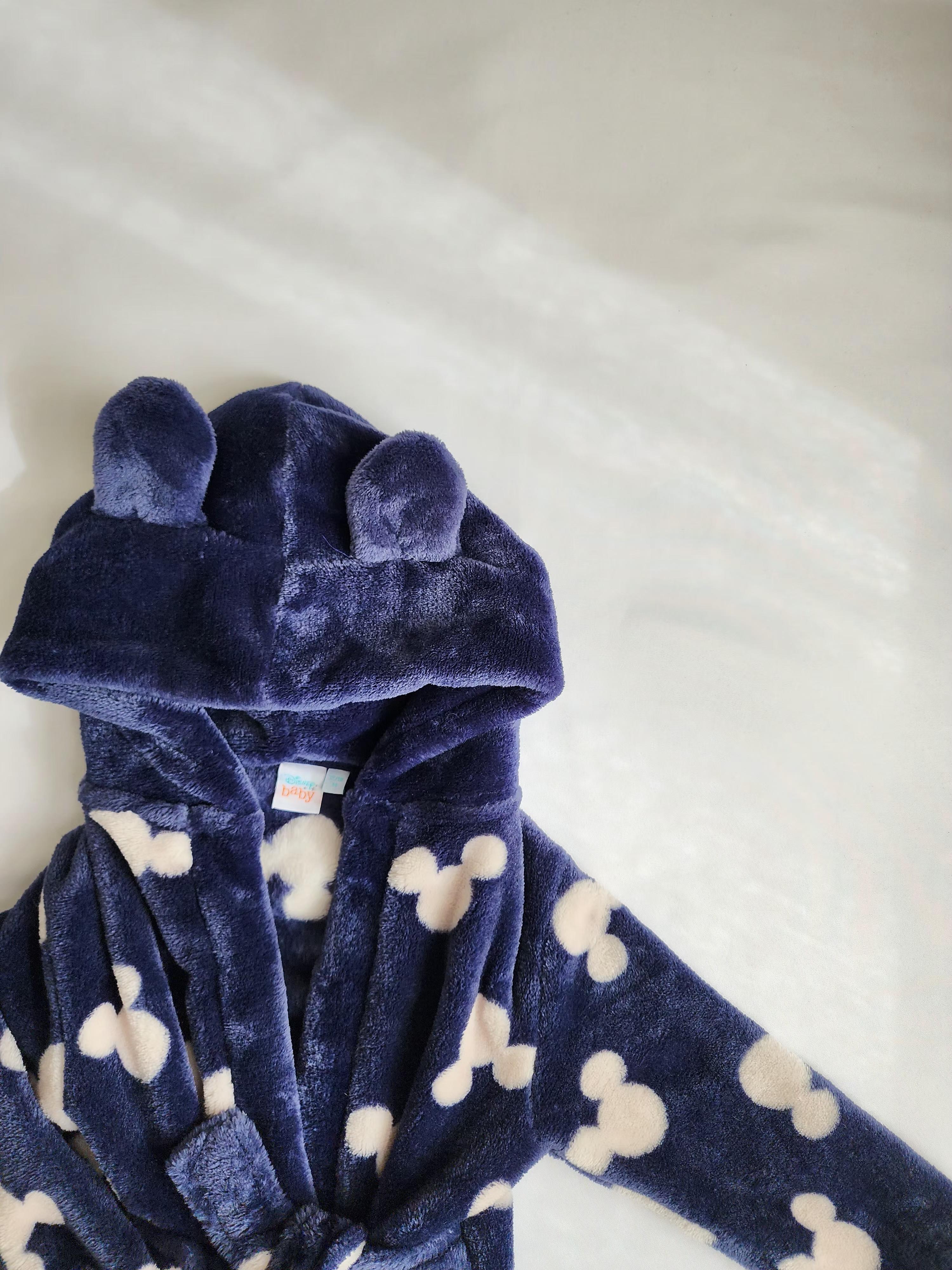 Peignoir Mickey – 12-18 mois – très bon état