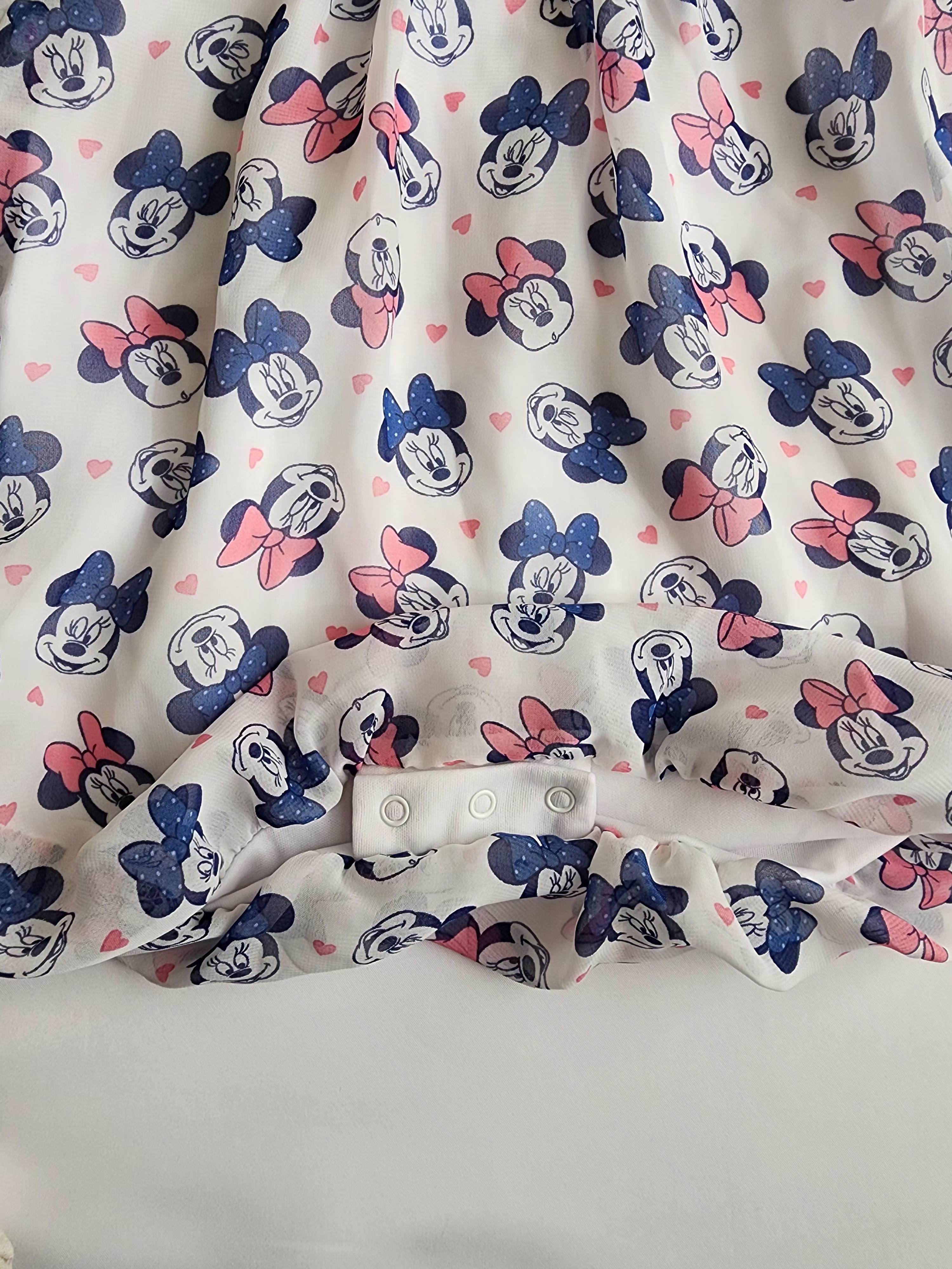 Robe body Disney Minnie –  6-12 mois – Très bon état