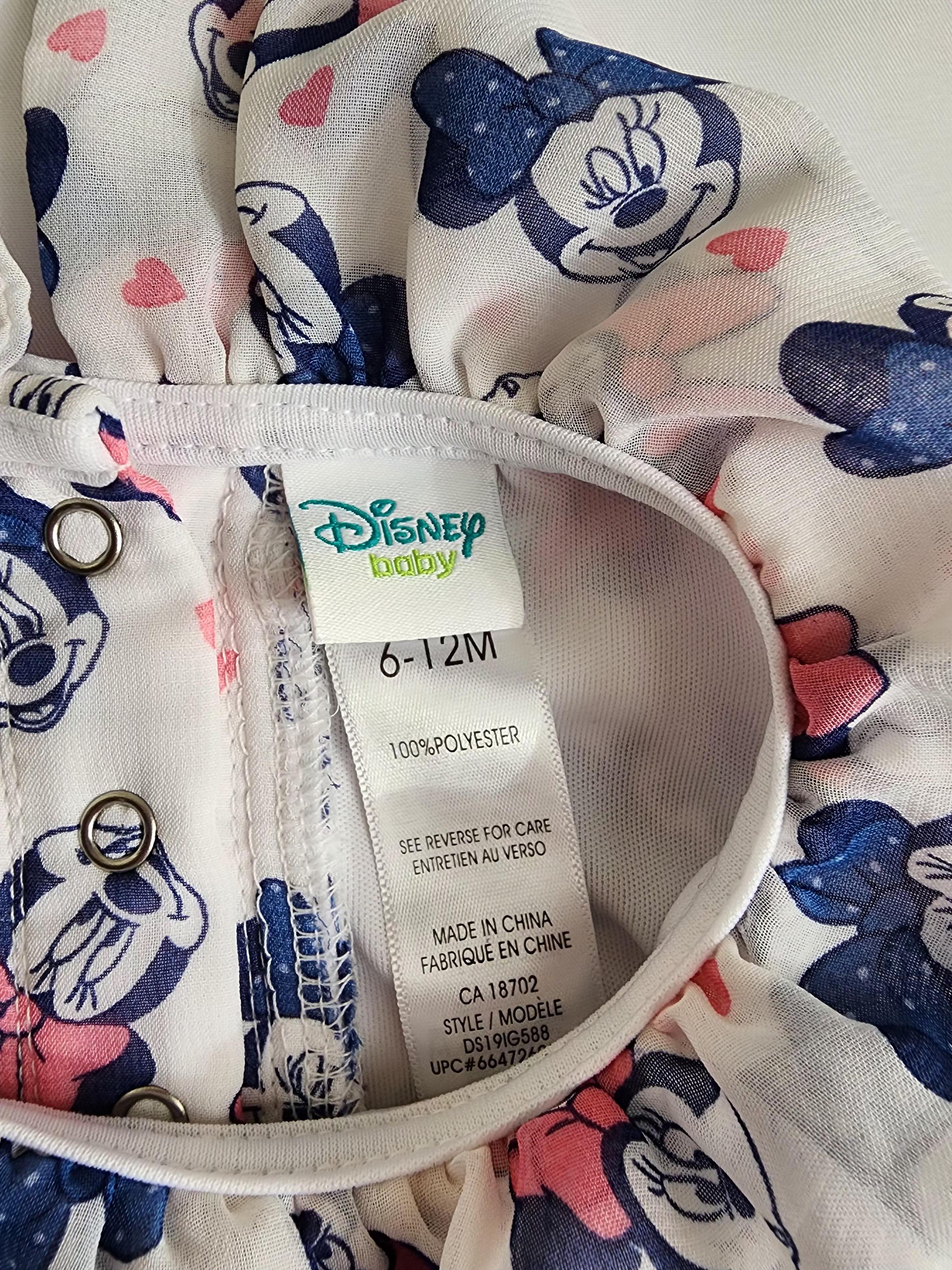 Robe body Disney Minnie –  6-12 mois – Très bon état