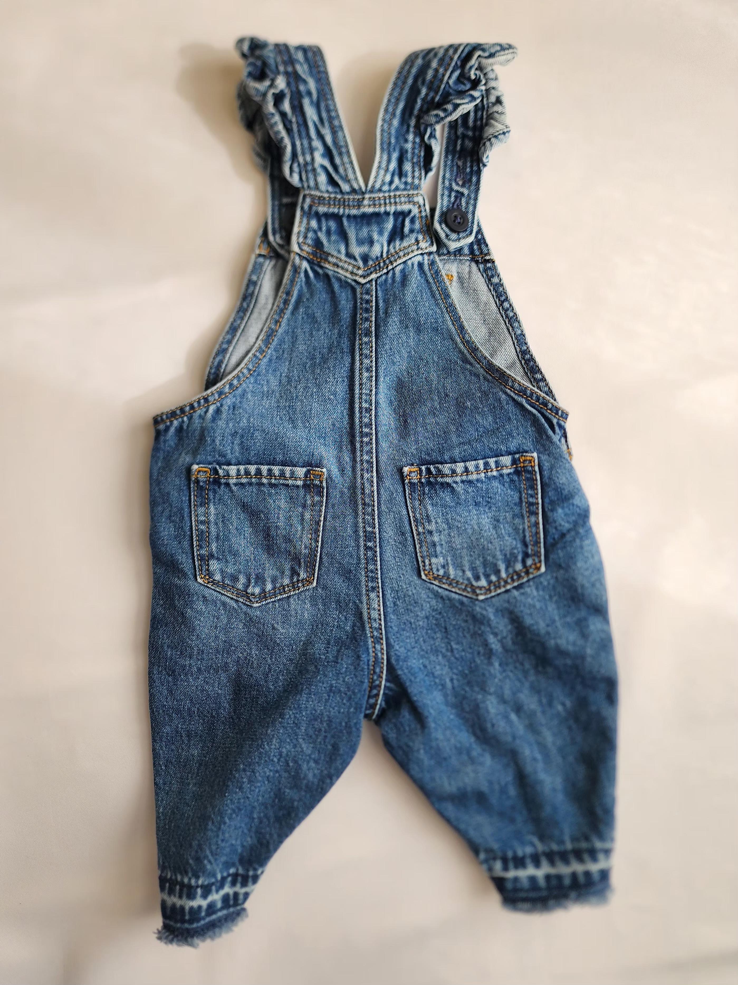 Salopette en denim Baby GAP x Minnie – 6-12 mois – très bon état