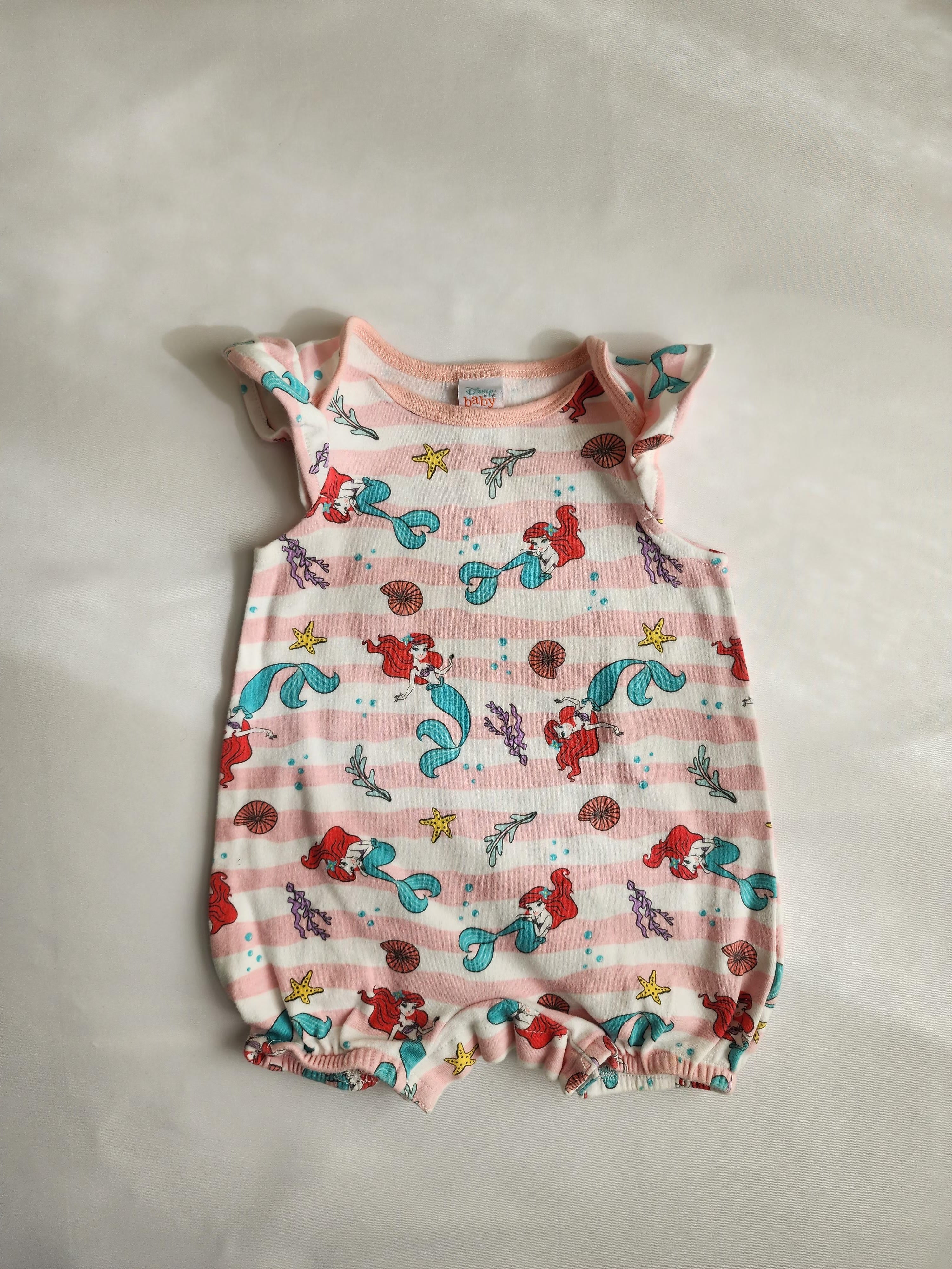 Combinaison Disney La Petite Sirène – 9 mois – Très bon état