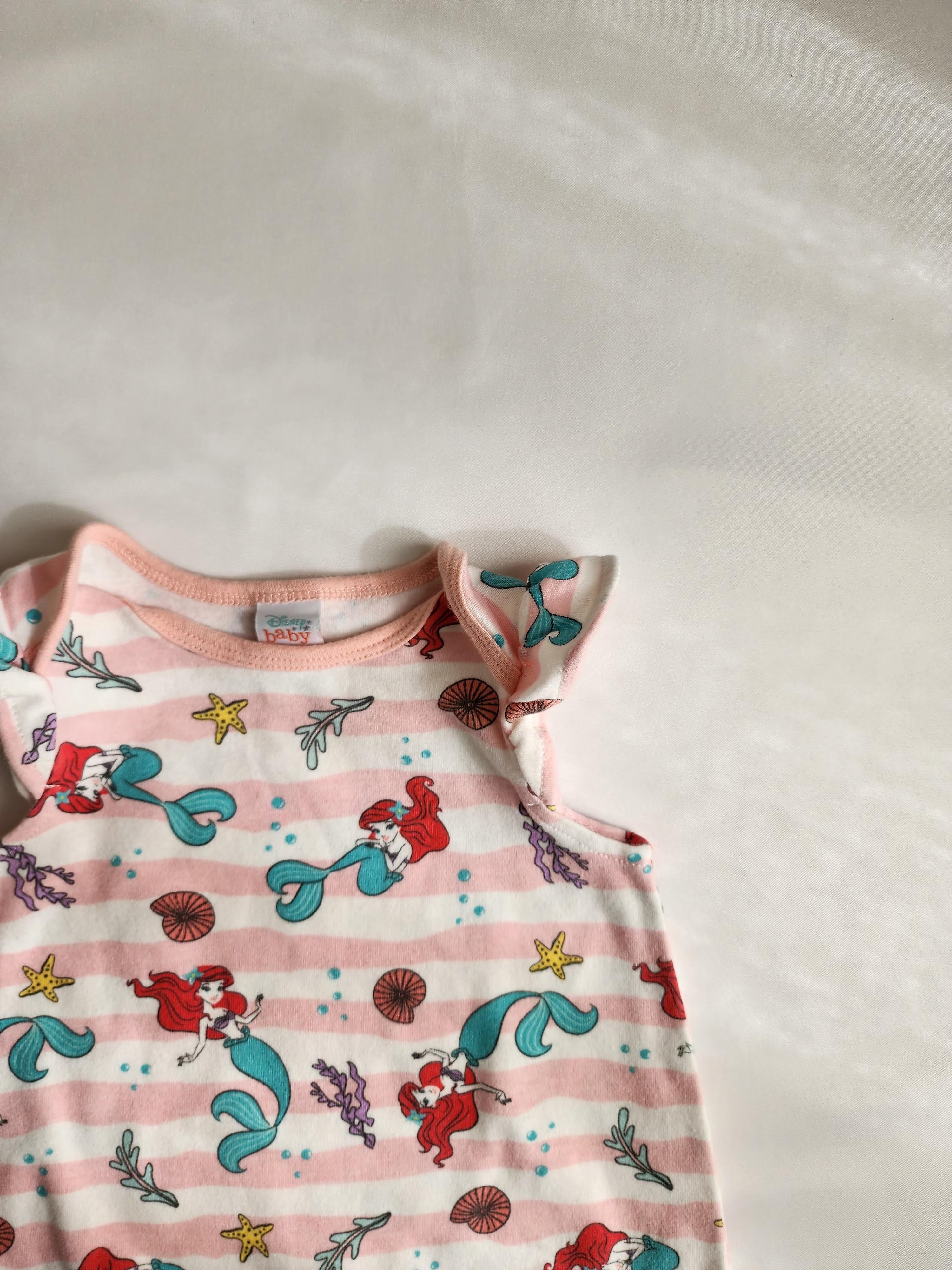 Combinaison Disney La Petite Sirène – 9 mois – Très bon état