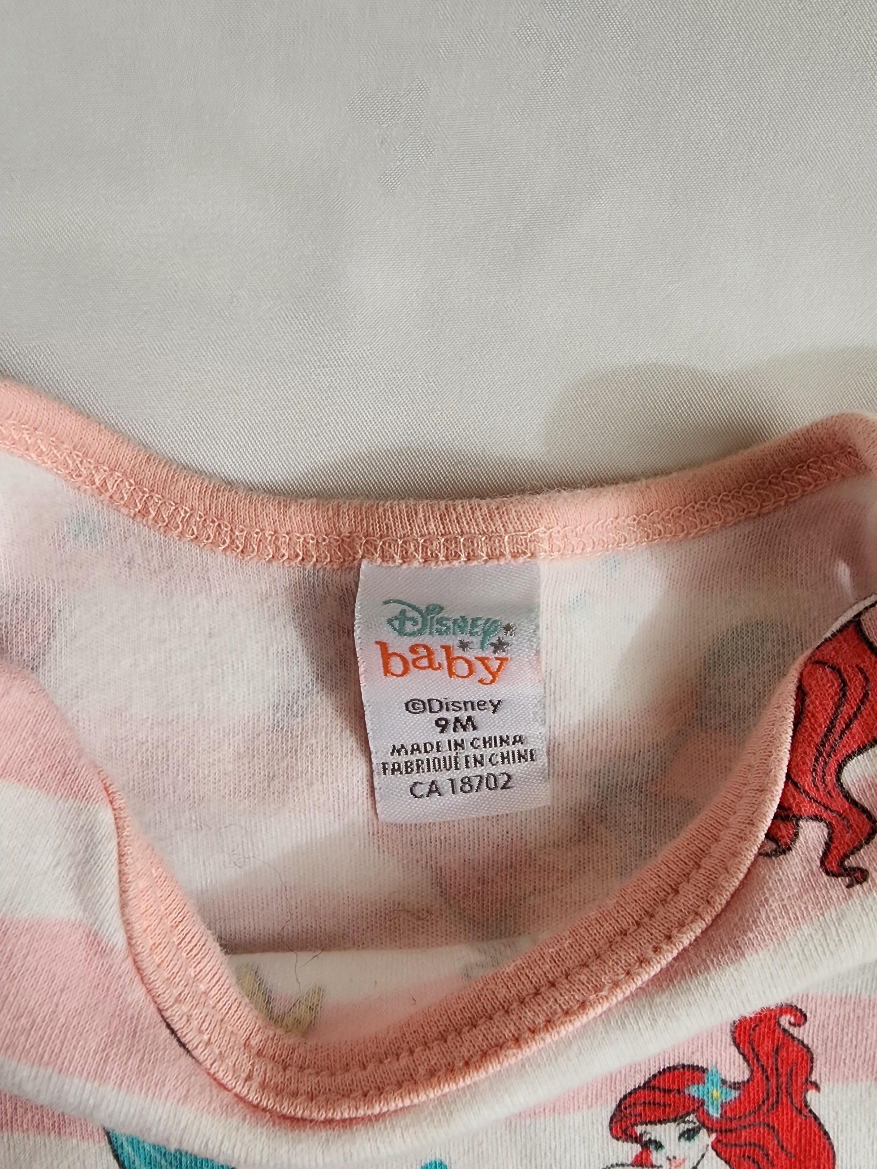 Combinaison Disney La Petite Sirène – 9 mois – Très bon état