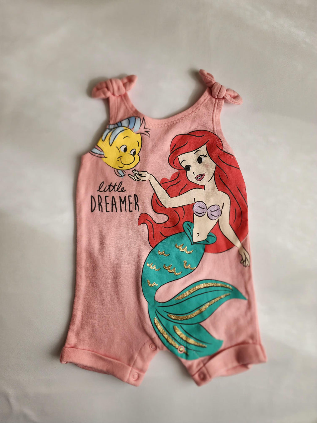 Combinaison Disney La Petite Sirène – 0-3 mois – très bon état