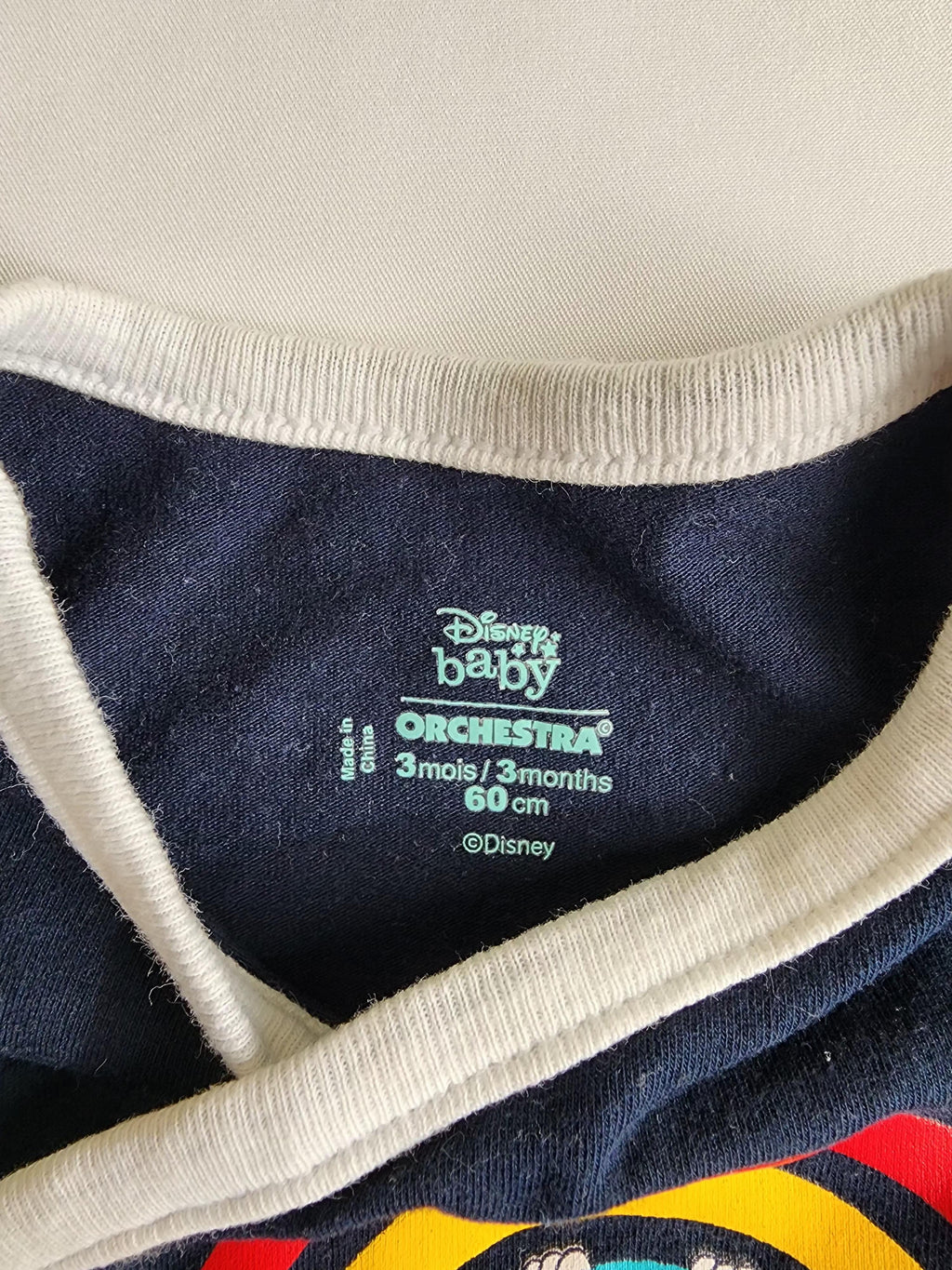 Lot 5 cache-couches Orchestra x Disney Baby – 3 mois – Très bon état
