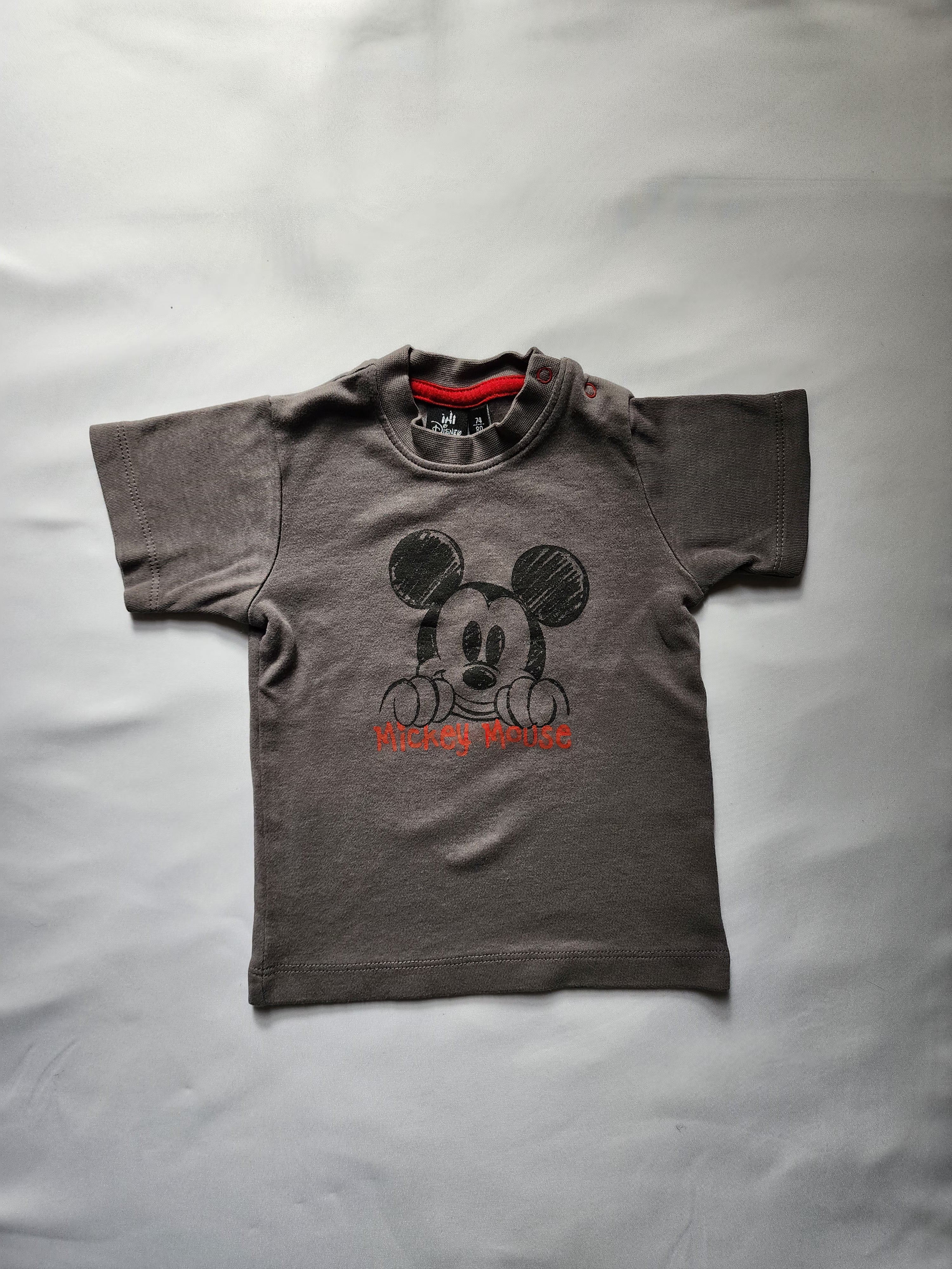 T-shirt Disney Baby Mickey – 74/80 cm (9–12 mois) – Très bon état