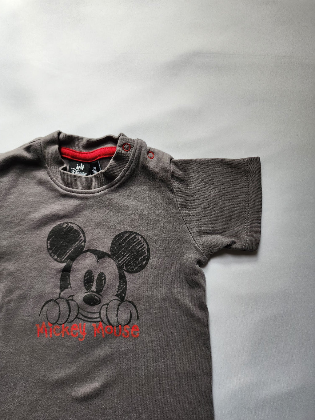 T-shirt Disney Baby Mickey – 74/80 cm (9–12 mois) – Très bon état
