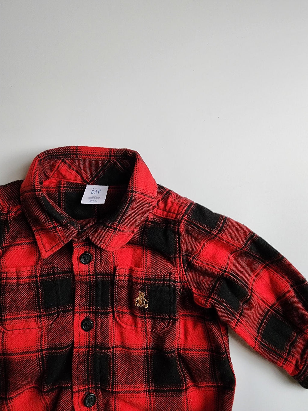 Chemise-body Baby Gap – 6–12 mois – Très bon état