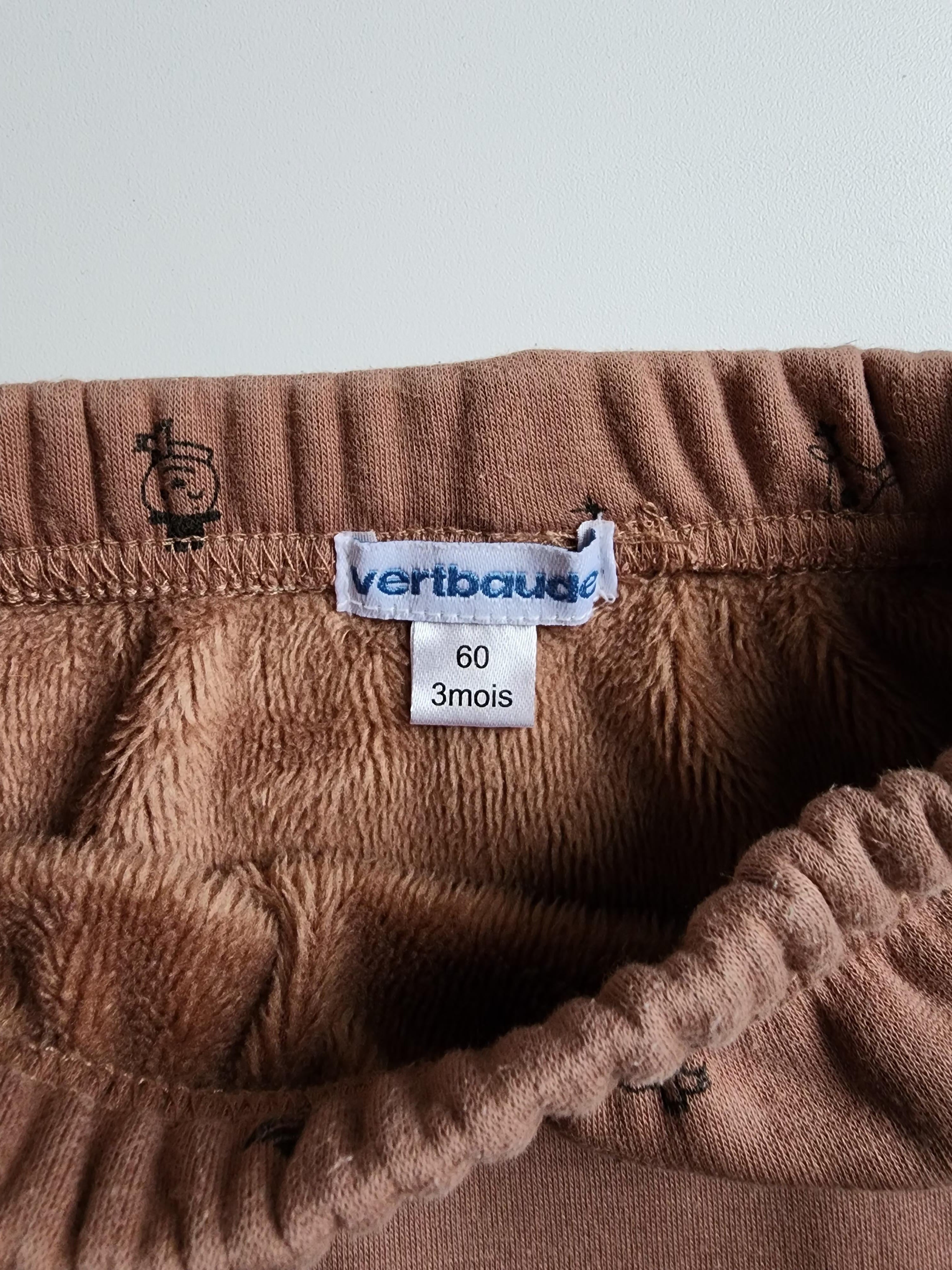 Pantalon polaire Vertbaudet – 3 mois – Très bon état