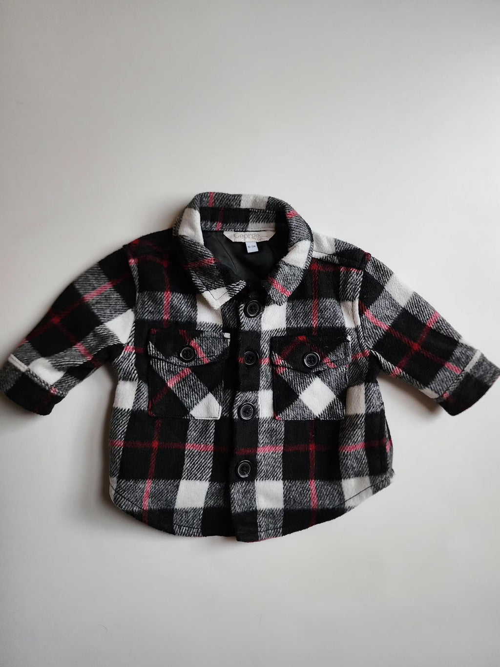 Veste‑chemise George – 0‑3 mois – Très bon état