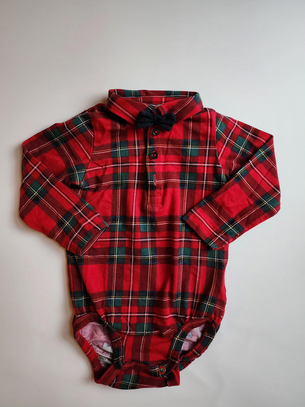 Chemise‑body H&M – 6‑9 mois – Coton organique – Très bon état