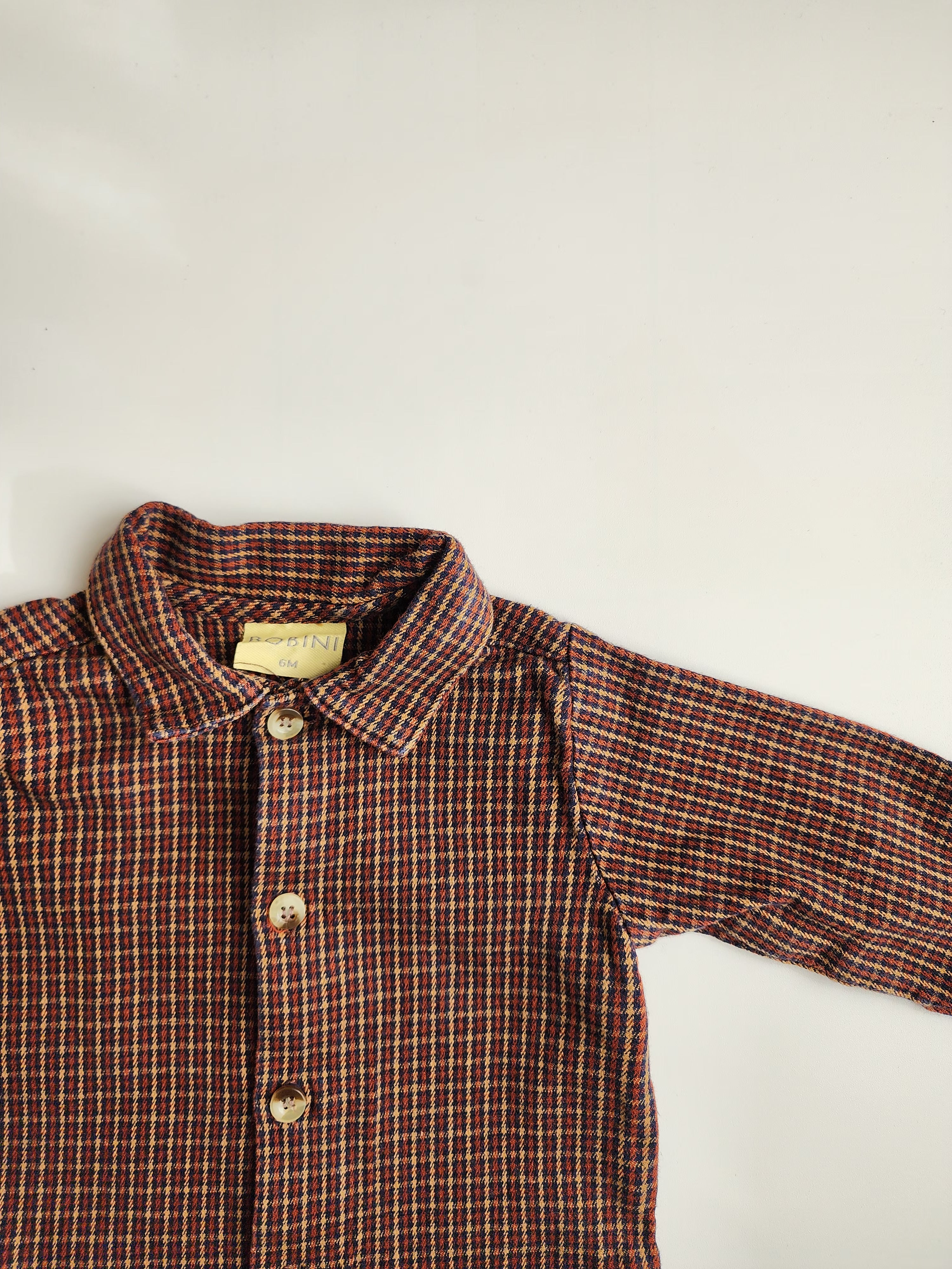 Chemise vintage Bobini – 6 mois – Très bon état