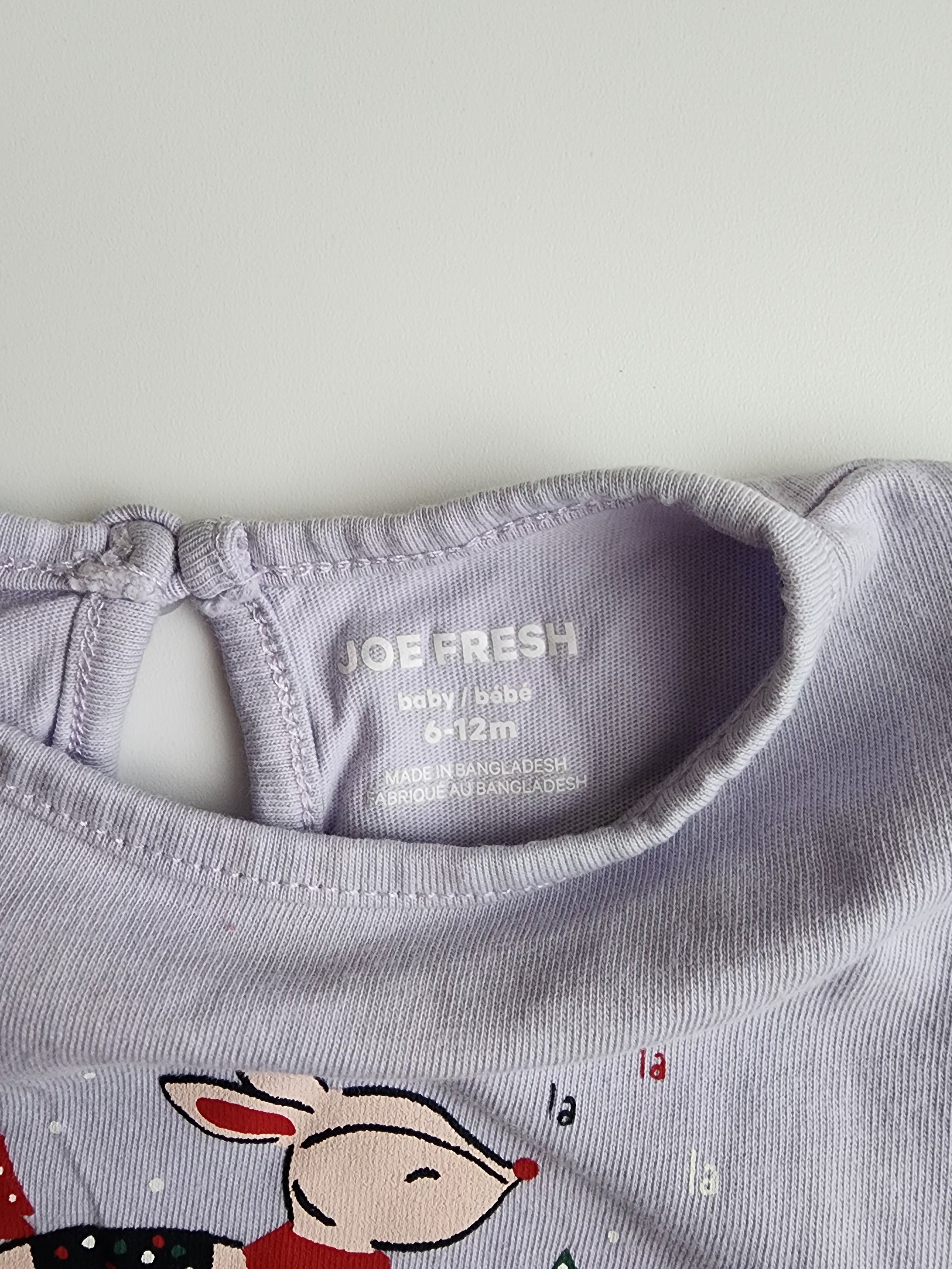 Top Joe Fresh – 6/12 mois – 100 % coton – Très bon état