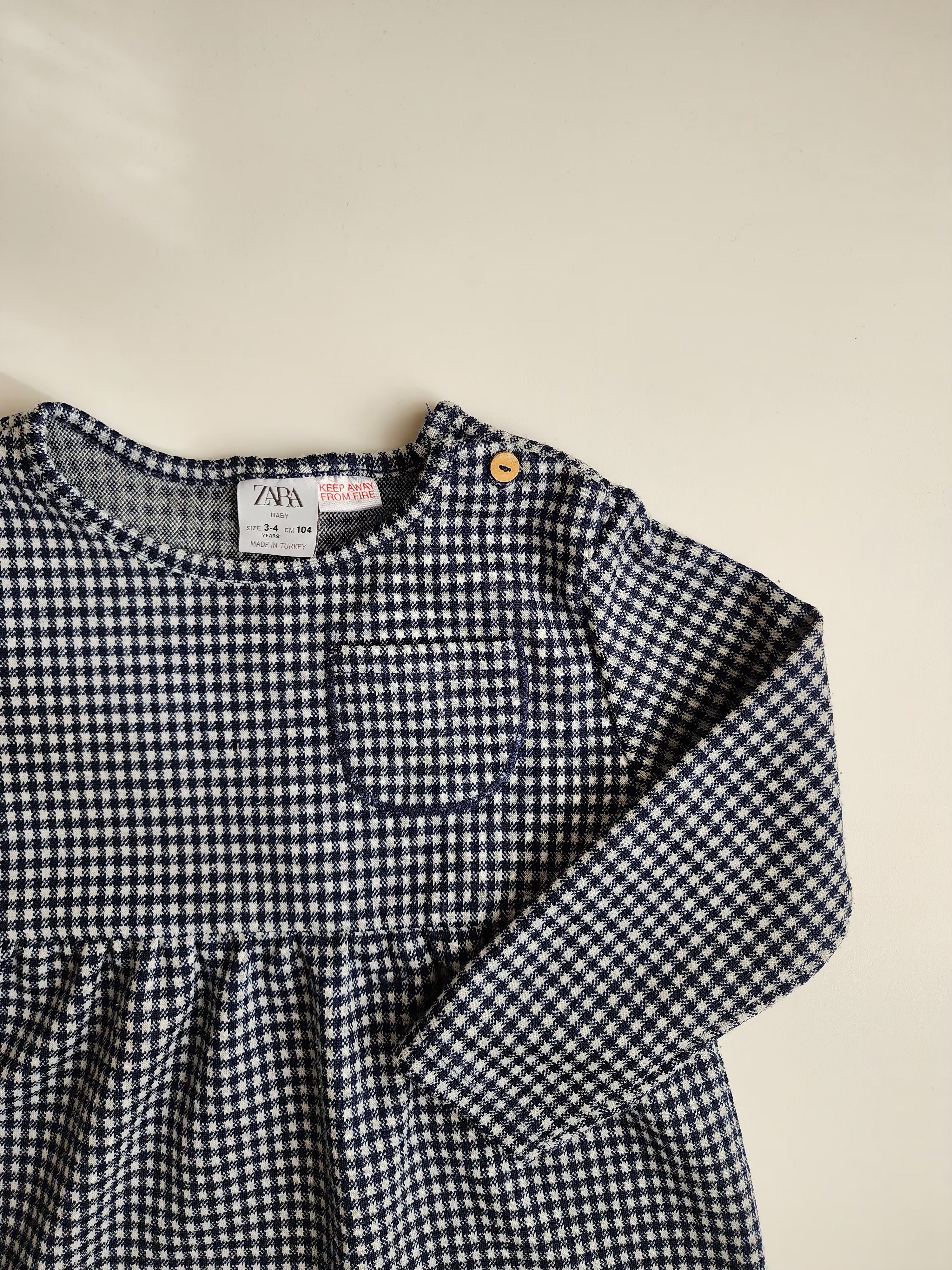 Robe Zara – 3/4 ans – bon état