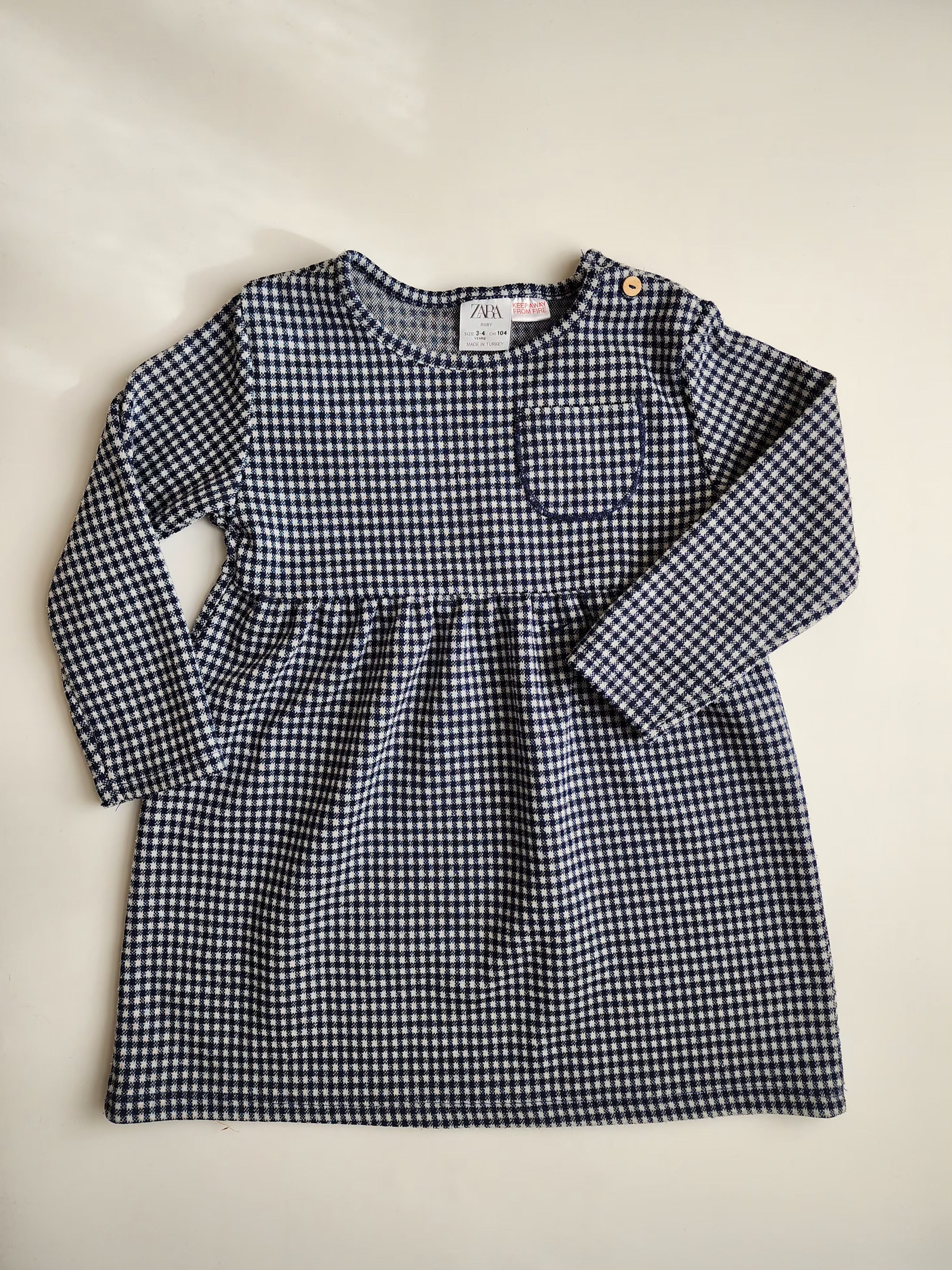 Robe Zara – 3/4 ans – bon état