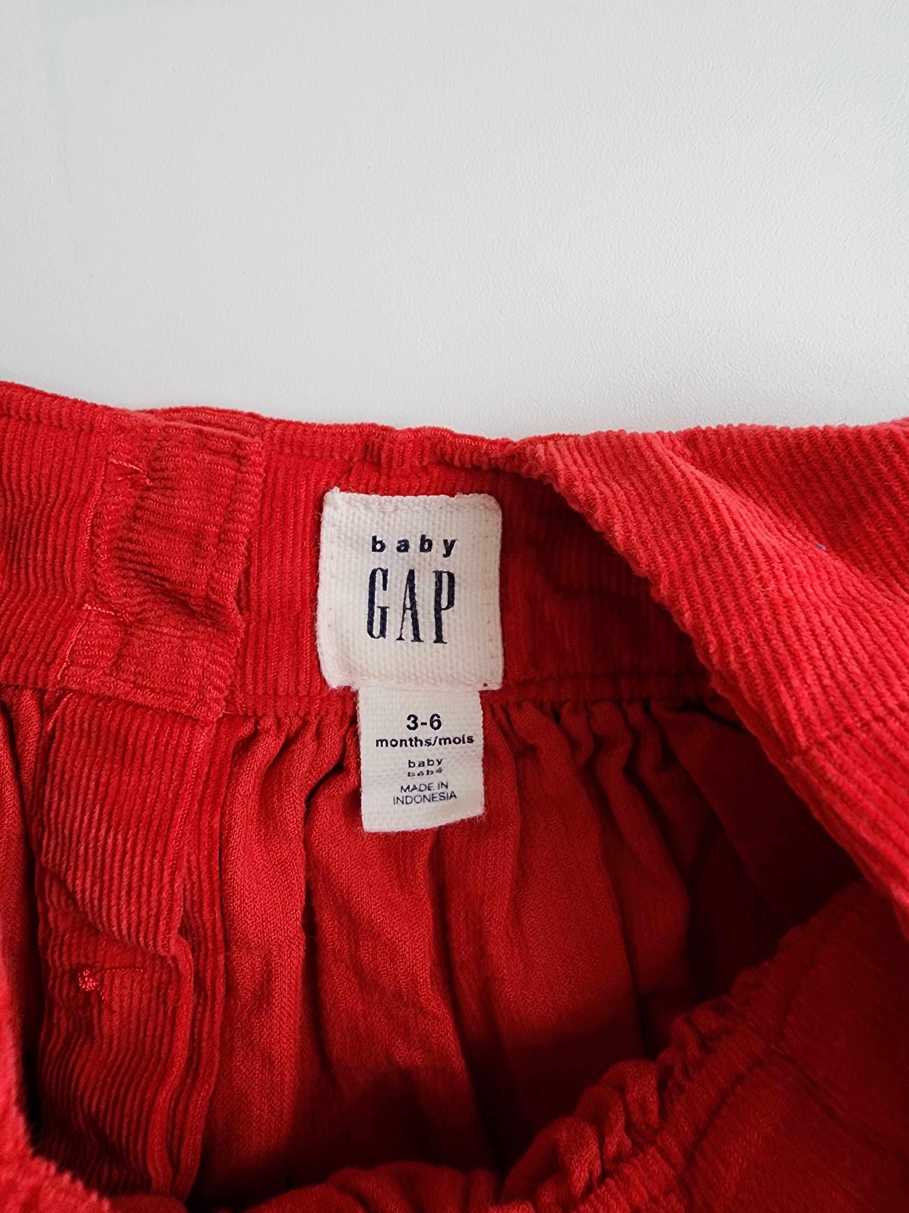Robe Baby Gap – effet daim avec cache-couche assorti – 3/6 mois – Comme neuve
