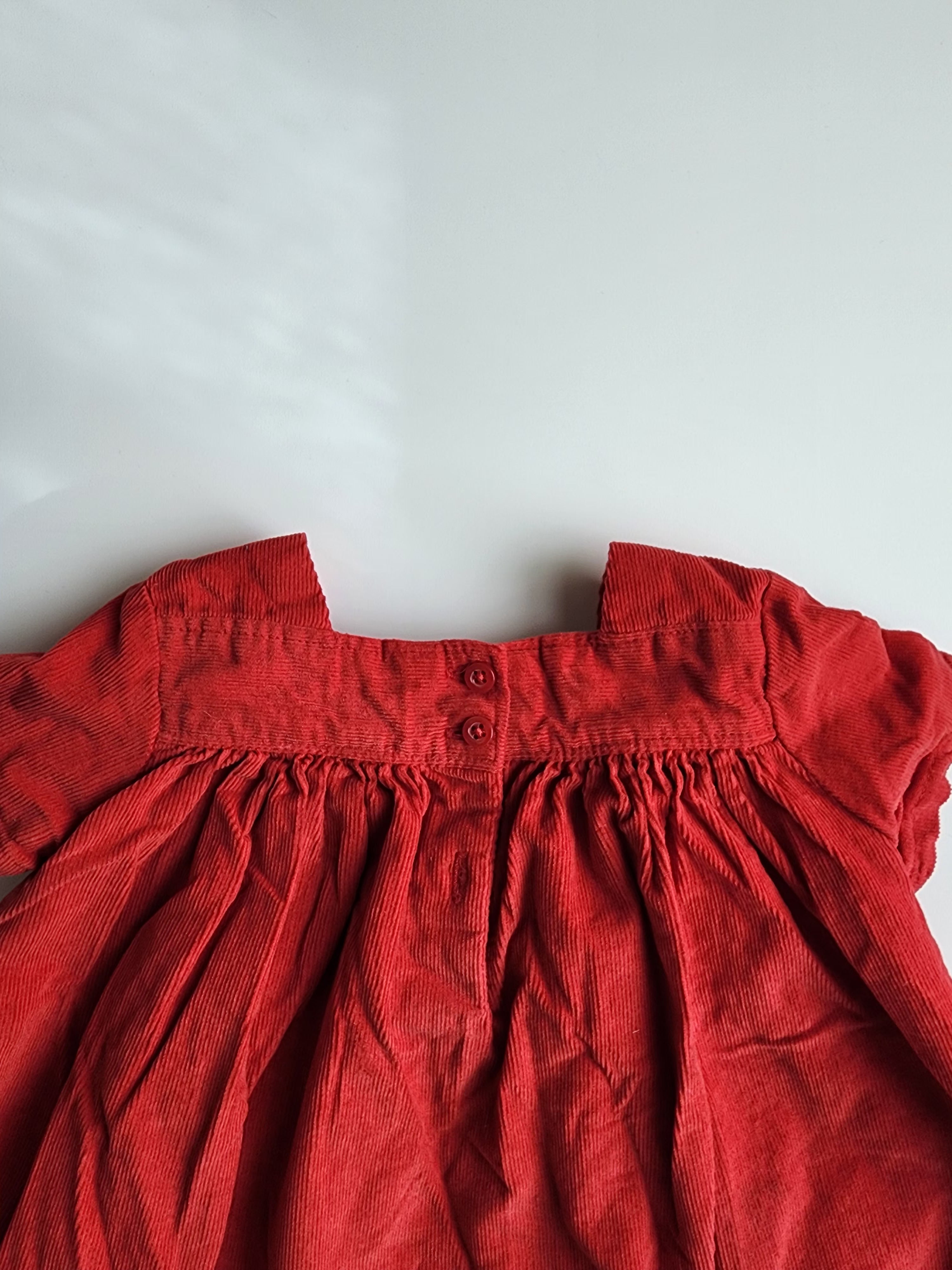 Robe Baby Gap – effet daim avec cache-couche assorti – 3/6 mois – Comme neuve