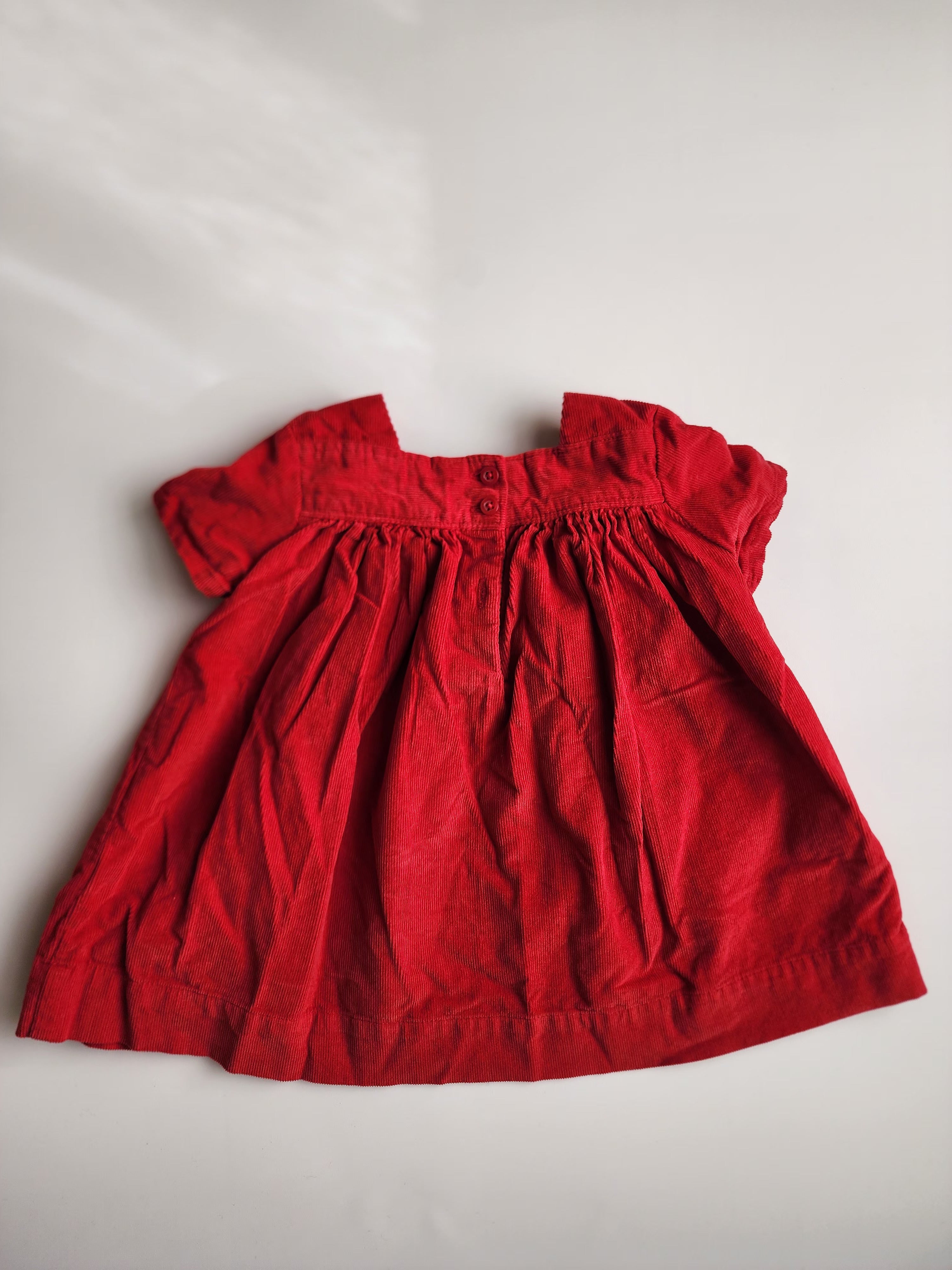 Robe Baby Gap – effet daim avec cache-couche assorti – 3/6 mois – Comme neuve