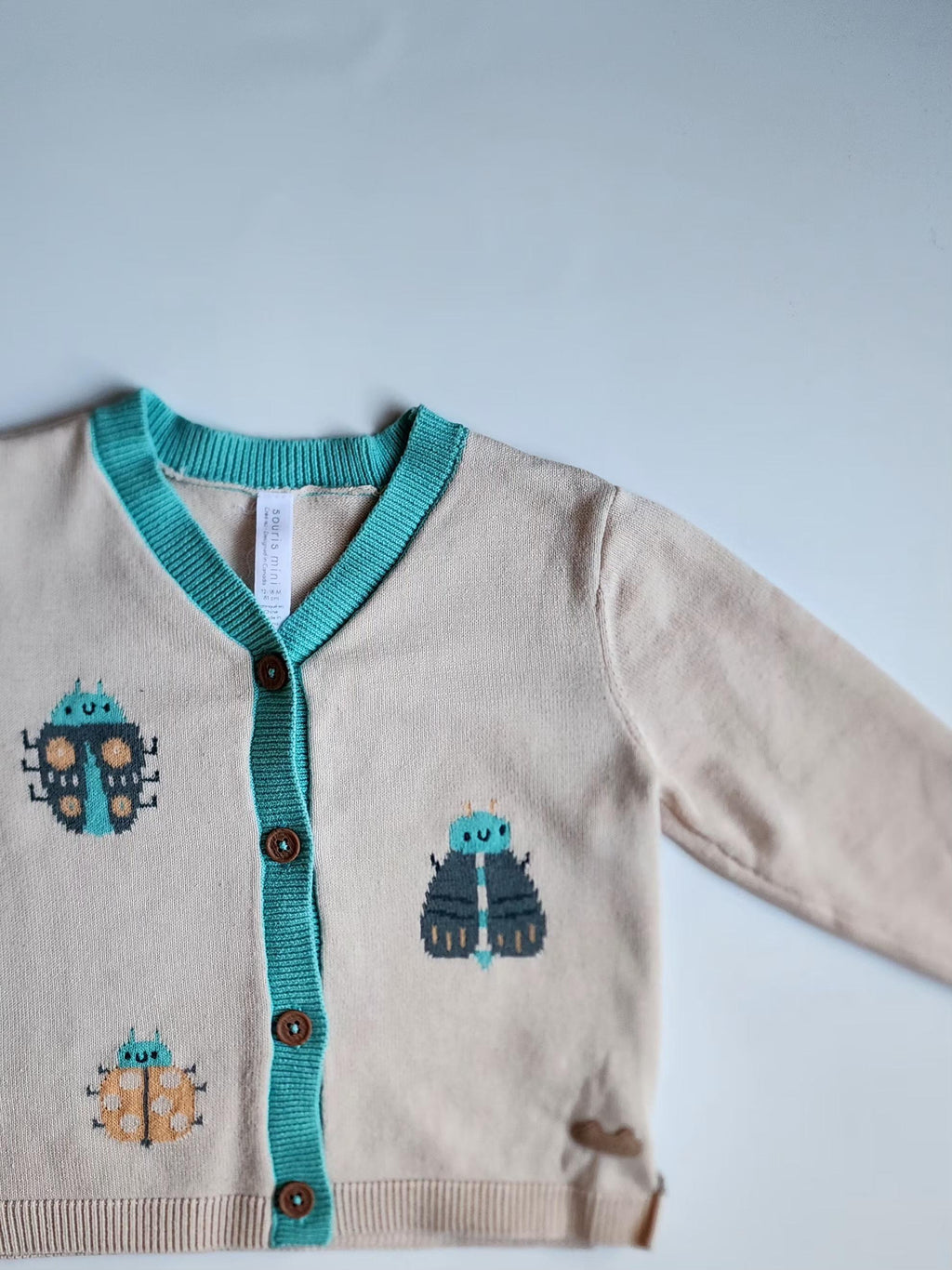 Gilet Souris Mini – 12-18 mois – 100% coton – Très bon état