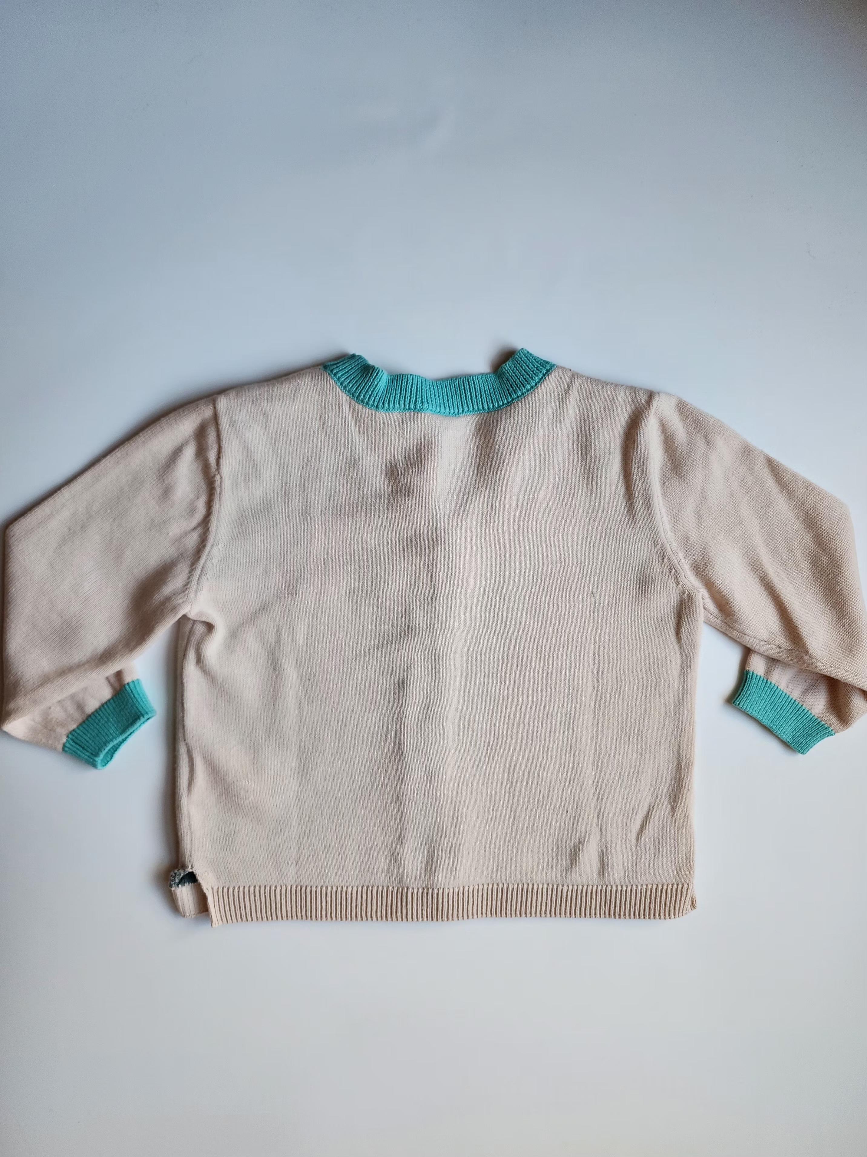 Gilet Souris Mini – 12-18 mois – 100% coton – Très bon état