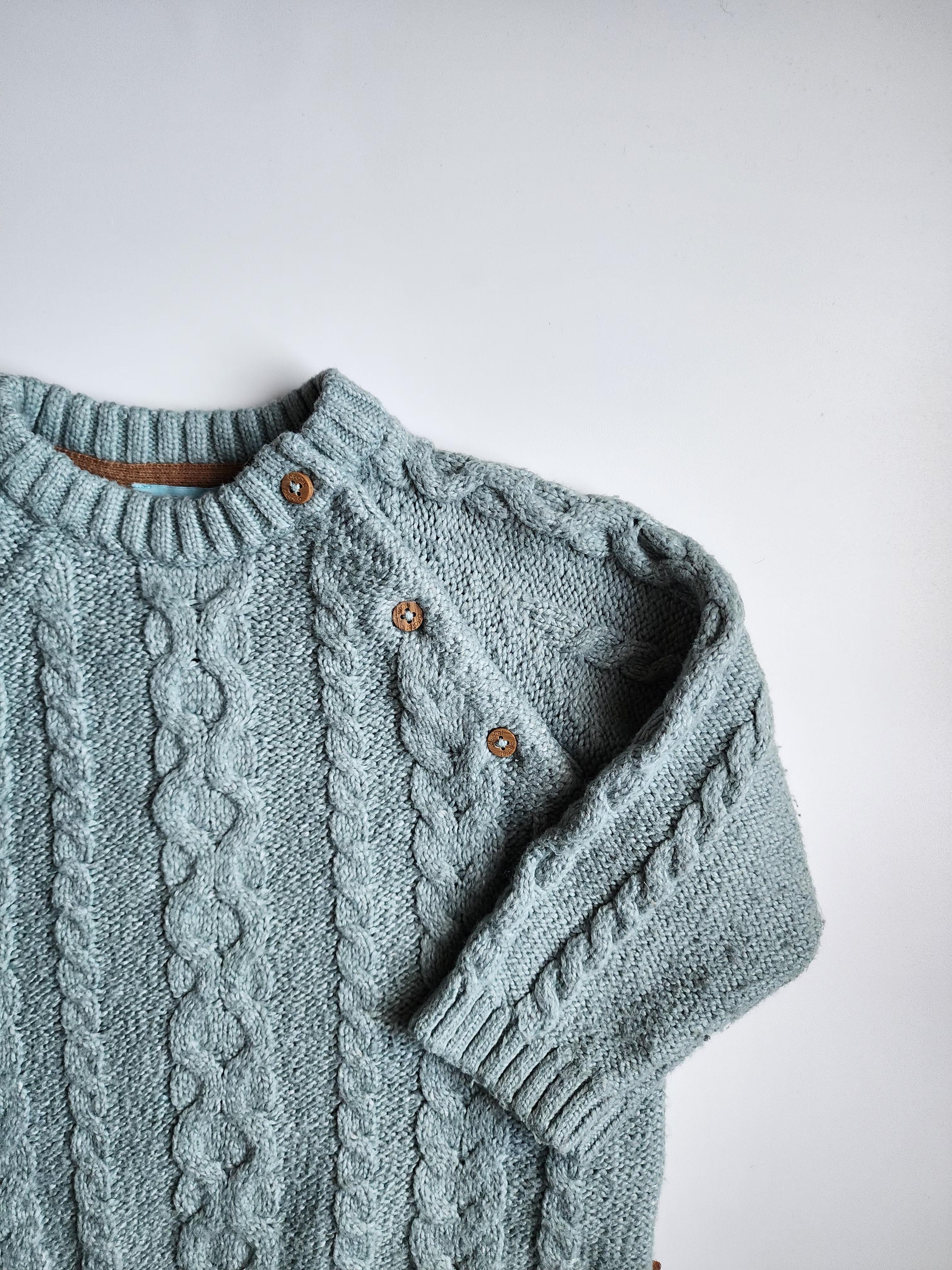 Pull tricot Obaïbi – 18 mois – Très bon état