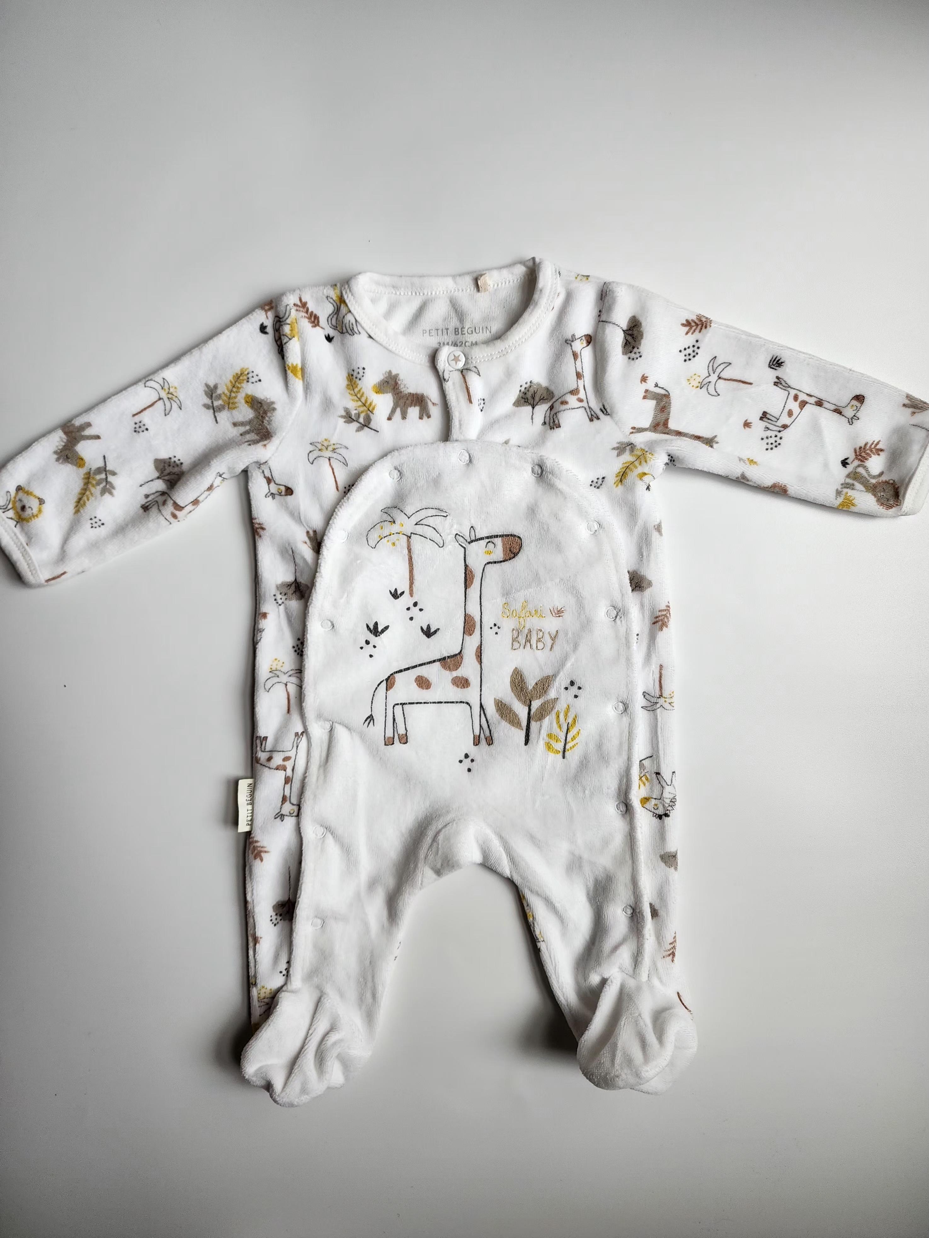 Lot 3 pièces Petit Béguin – 3 mois – Très bon état