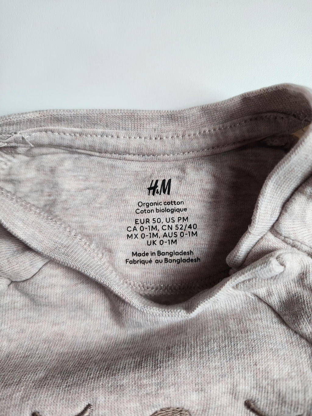 Ensemble H&M – 0-1 mois – Très bon état