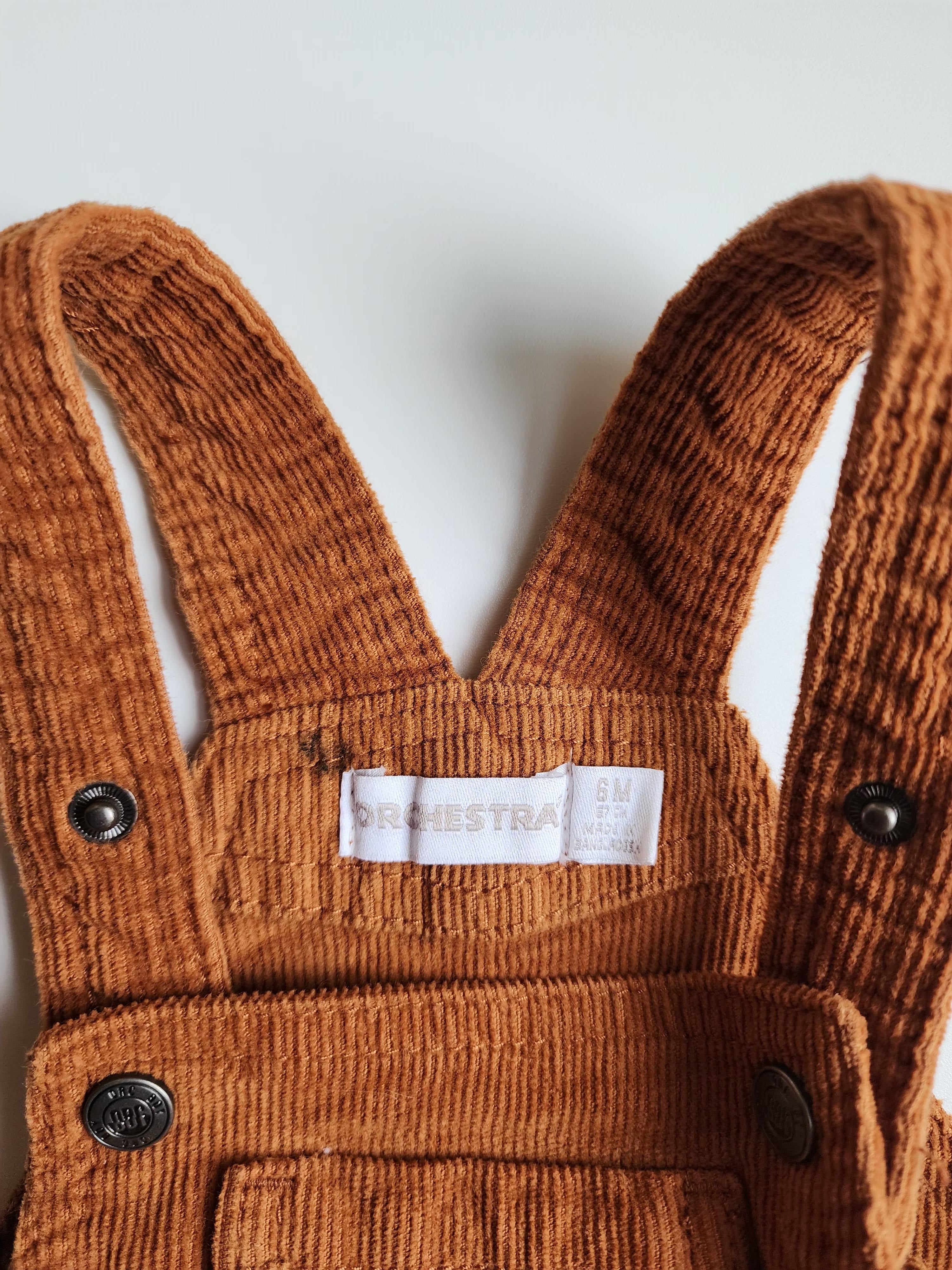 Salopette Orchestra – 6 mois – Camel – Comme neuve