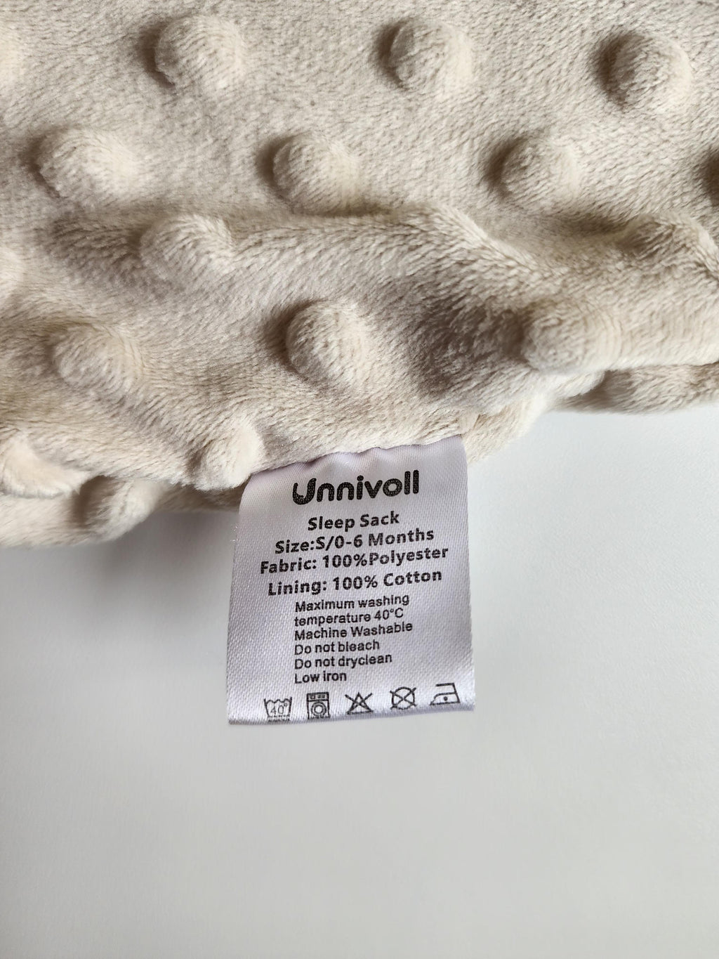 Lot de 2 gigoteuses Unnivoll bébé 1,5 tog – 0-6 mois – Très bon état