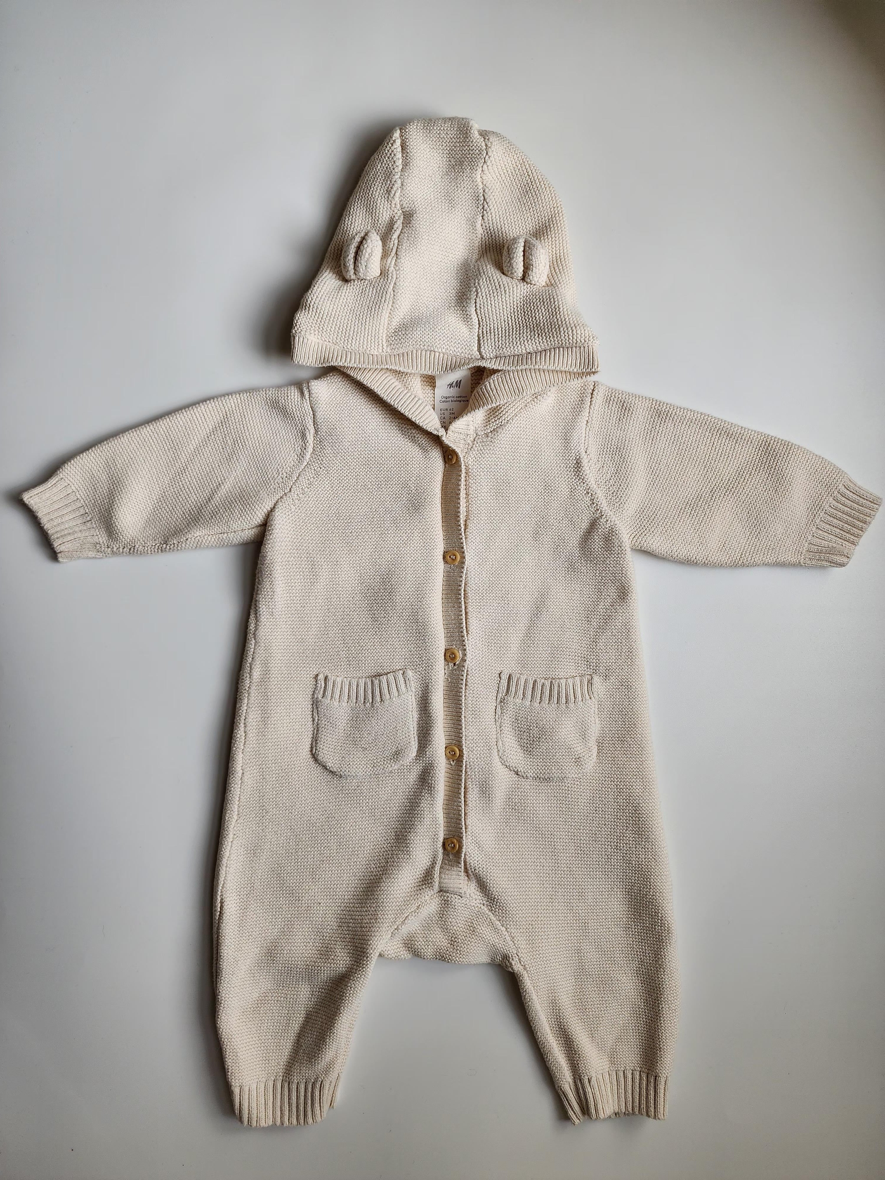 Combinaison tricot H&M – 2-4 mois – Très bon état