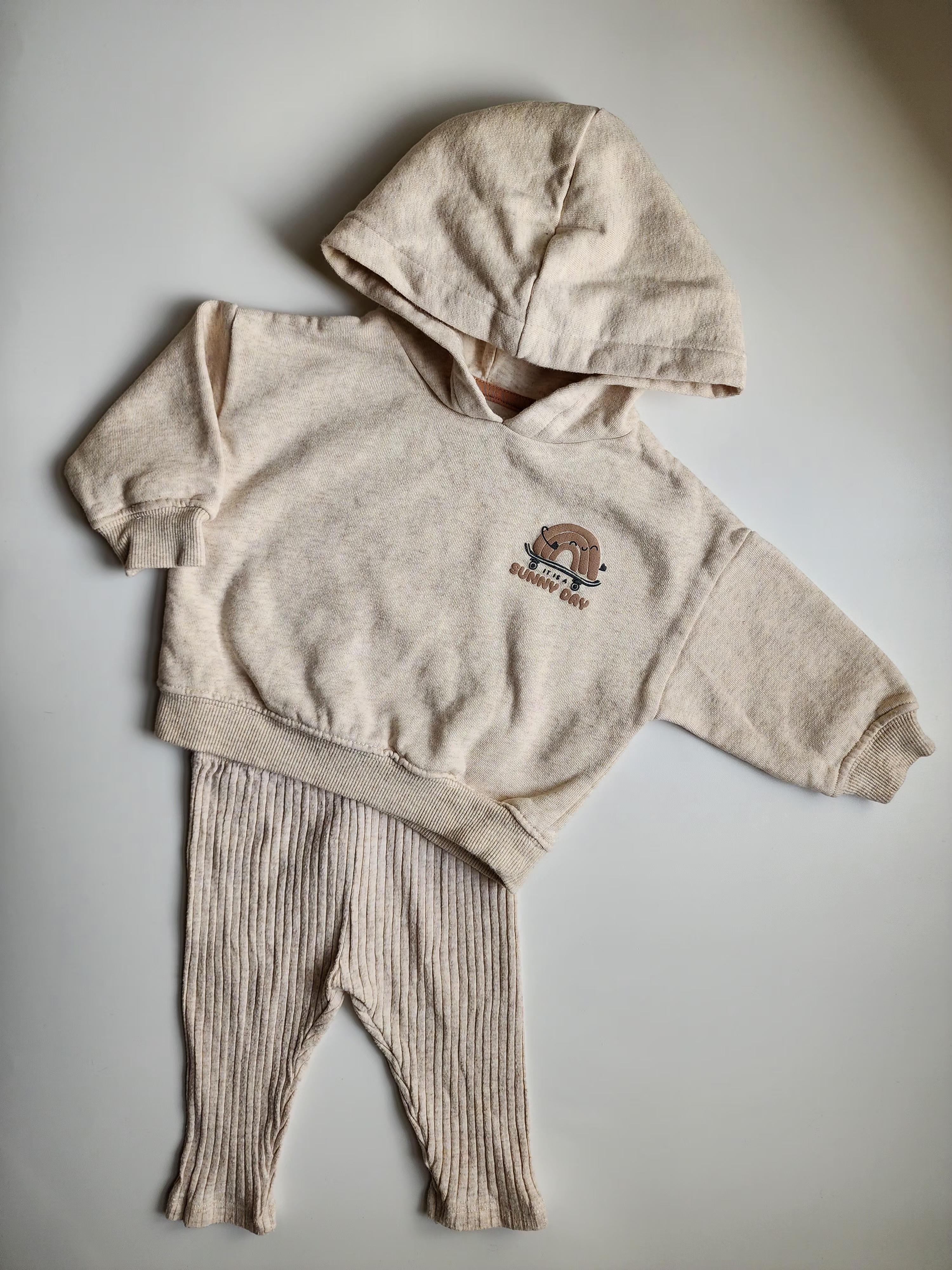 Ensemble Kiabi – 6 mois – Beige – Très bon état