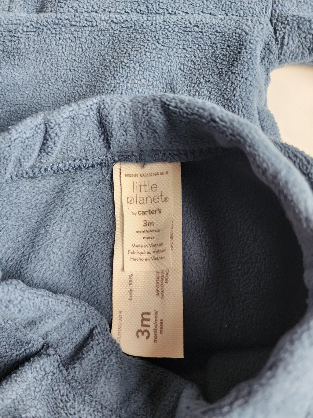 Ensemble polaire Carter’s – 3 mois – Très bon état