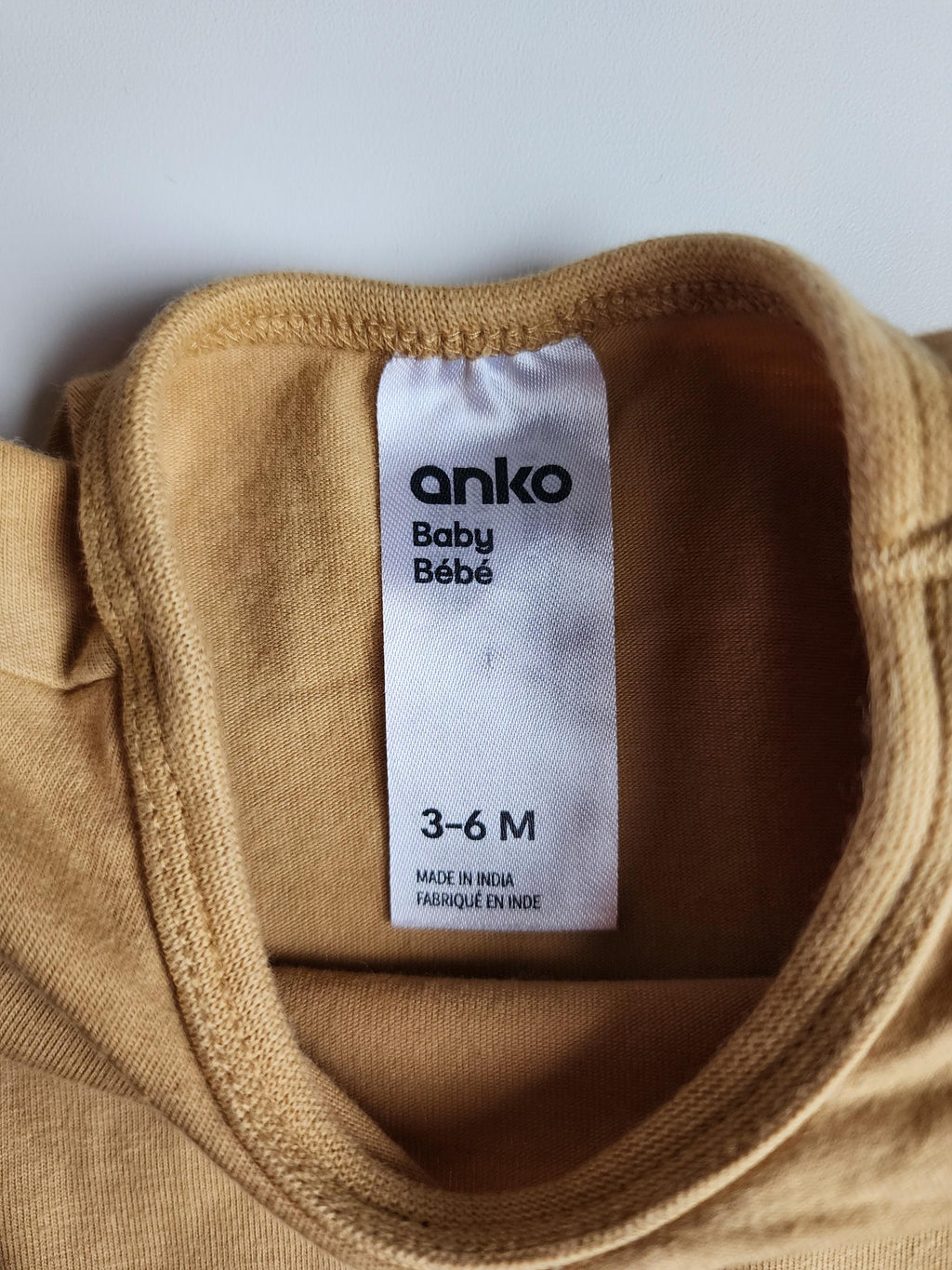 Ensemble ANKO – 3-6 mois – Body manches longues + pantalon – Très bon état