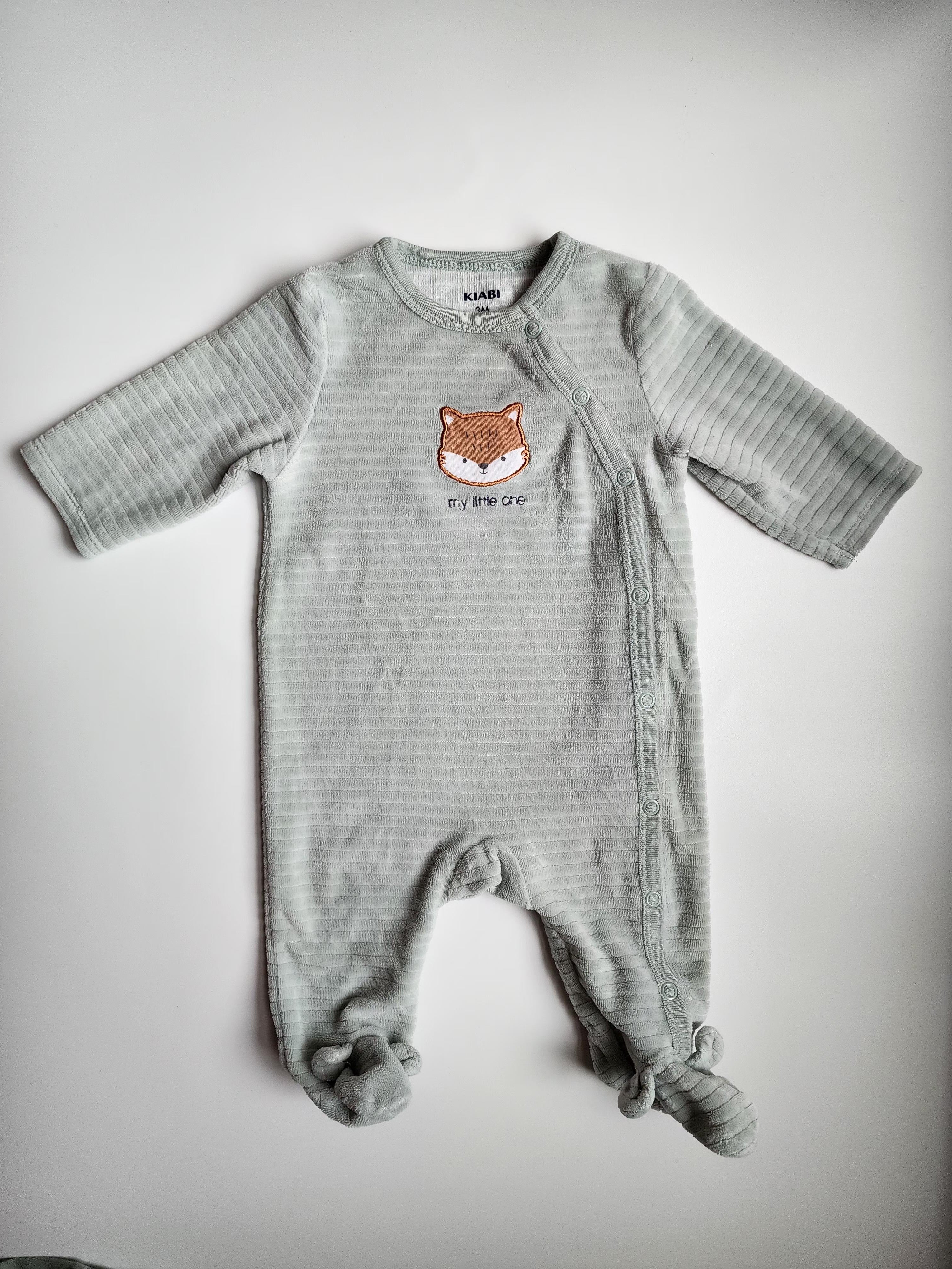 Lot de 2 pièces Kiabi – Pyjama + Body manches longues – 3 mois – Très bon état