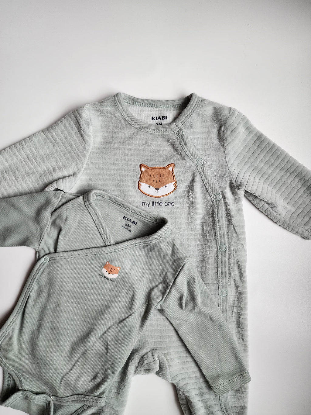 Lot de 2 pièces Kiabi – Pyjama + Body manches longues – 3 mois – Très bon état