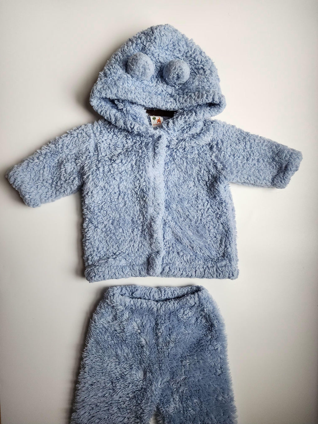 Ensemble Mandarina 0‑3 mois – veste + pantalon – Très bon état