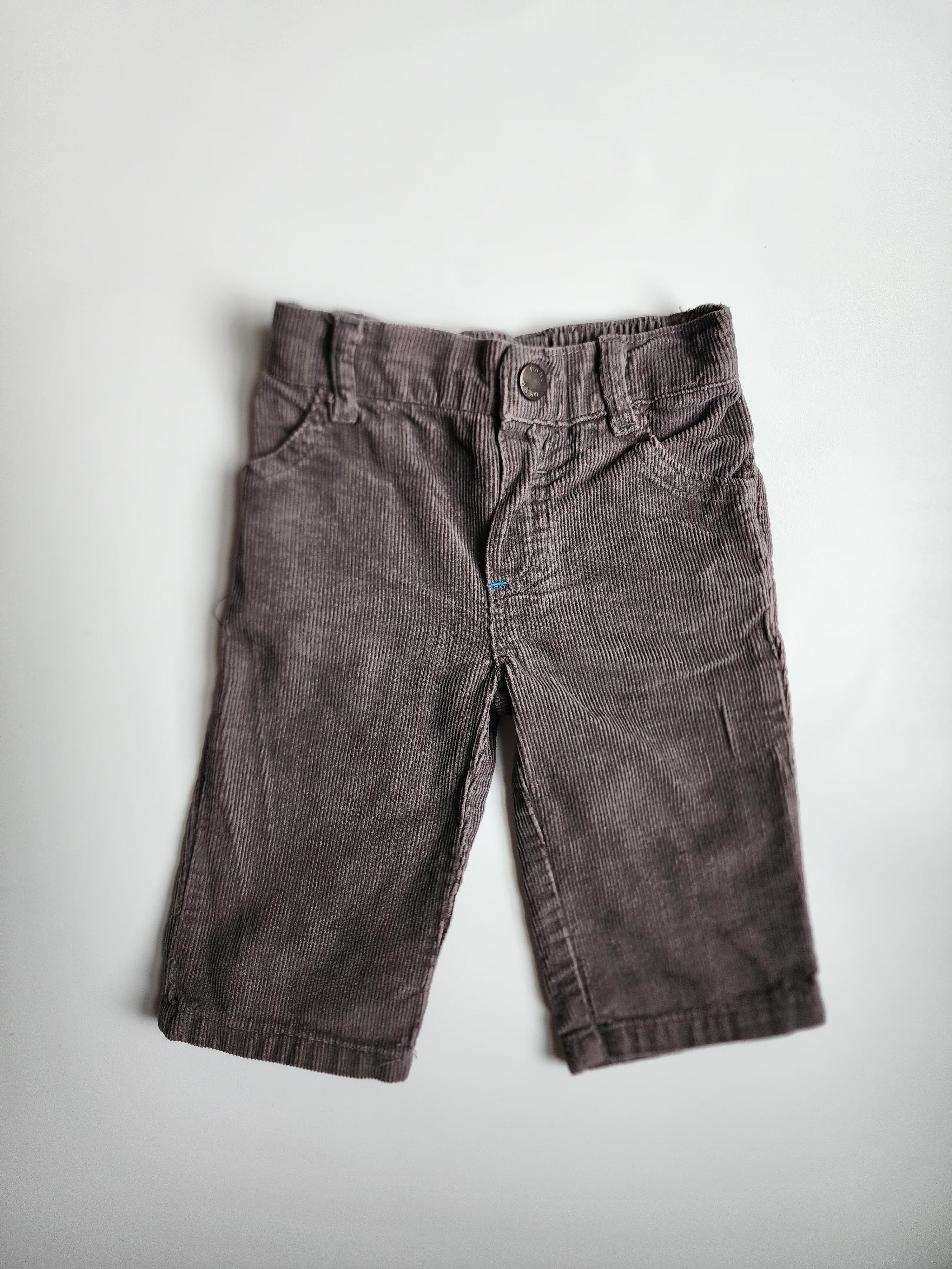 Pantalon DKNY – 3‑6 mois – Gris – 100 % coton – Bon état