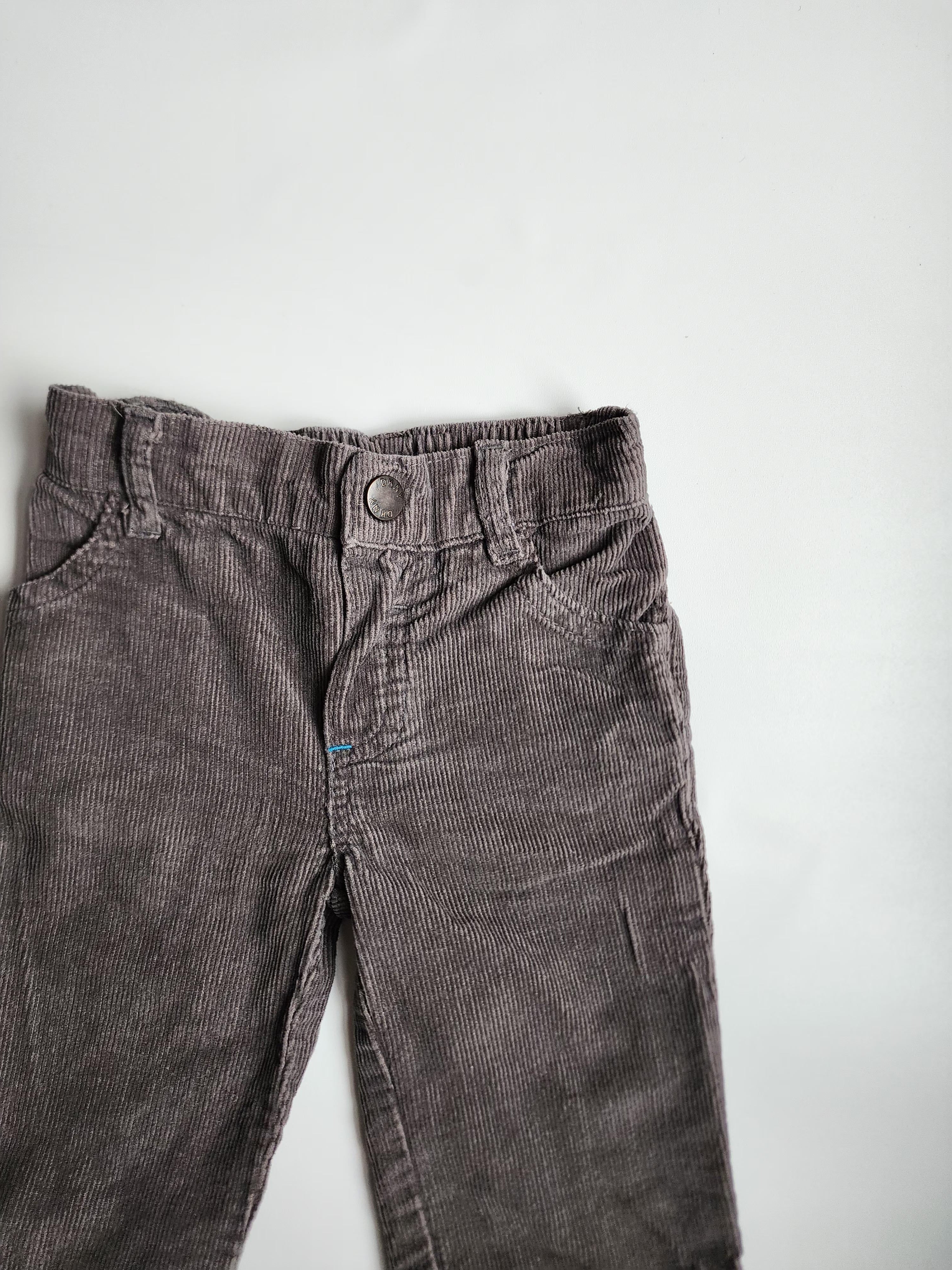 Pantalon DKNY – 3‑6 mois – Gris – 100 % coton – Bon état